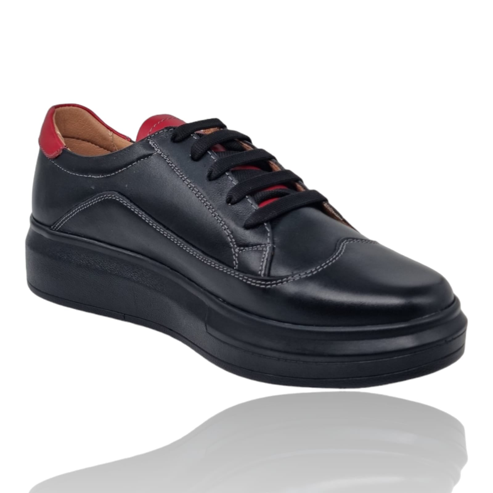Pantofi Damă Casual Confort Din Piele 25278