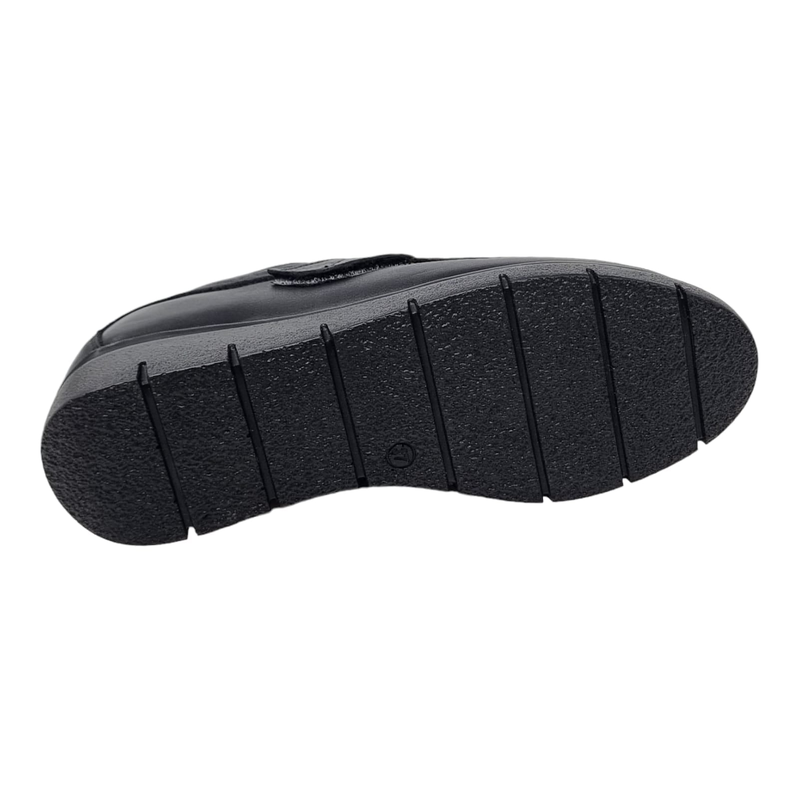 Pantofi Damă Casual Confort Din Piele Naturala Neagra 25317