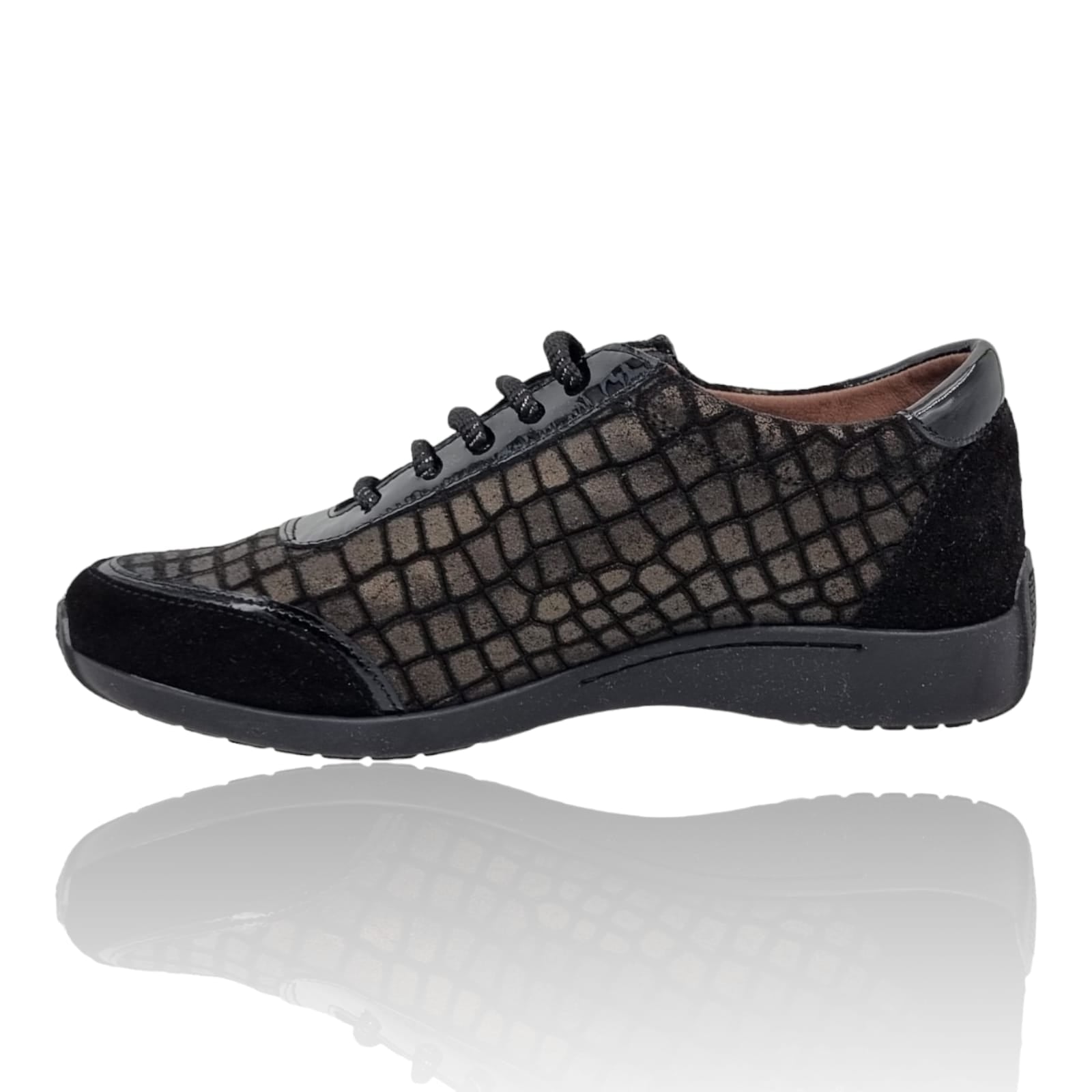 Pantofi Damă Casual Confort Din Piele 25326