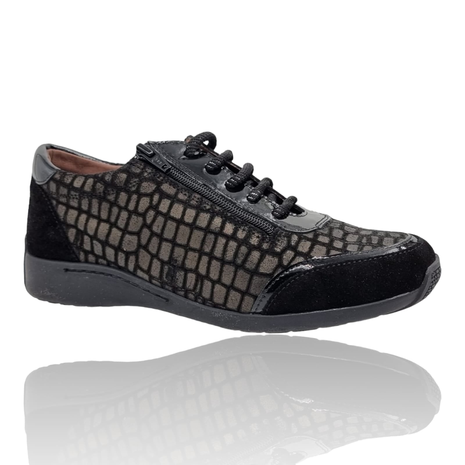 Pantofi Damă Casual Confort Din Piele 25326