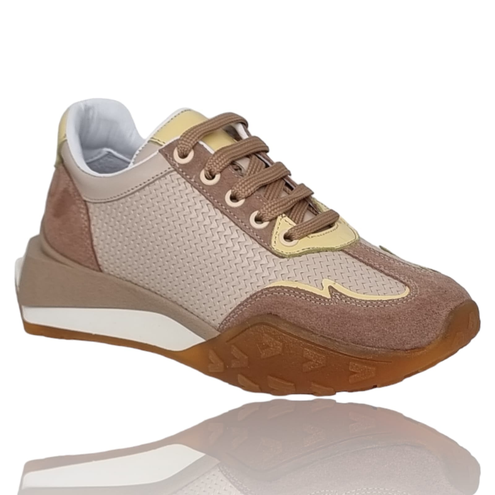 Pantofi Damă Casual Confort Din Piele Naturala 25340