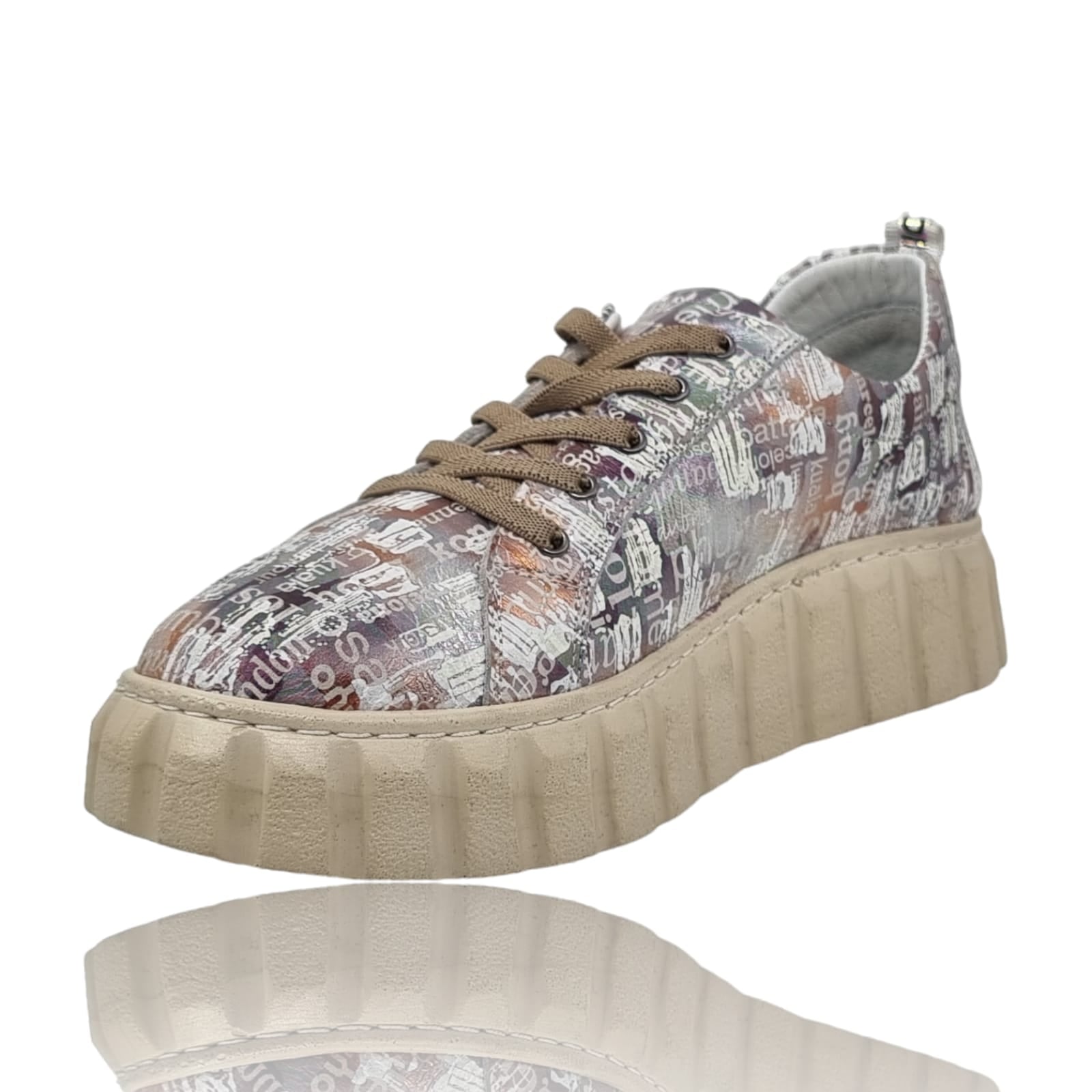 Pantofi Damă Casual Confort Din Piele Fdt 25205