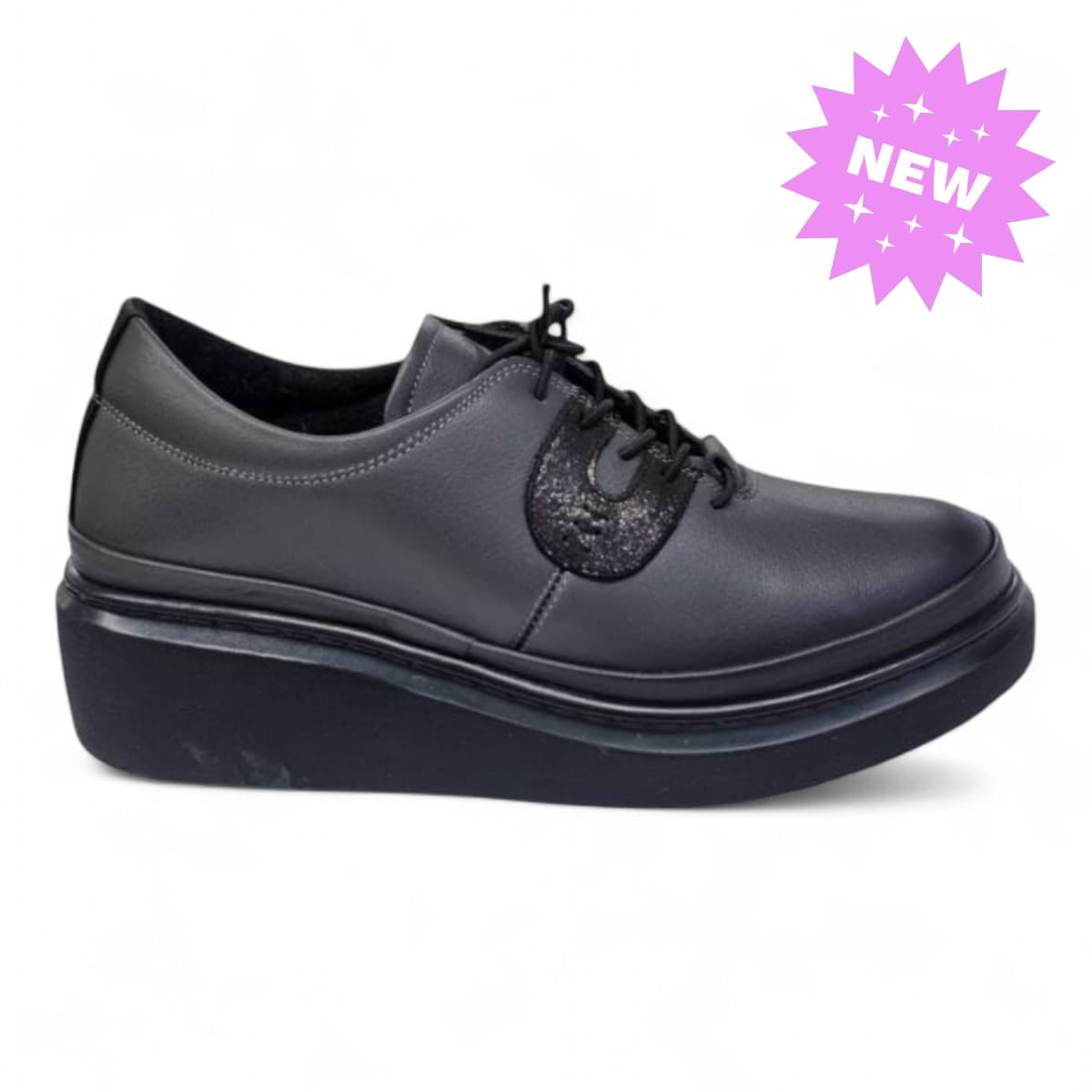 Pantofi Damă Casual Confort Din Piele Naturală 25390