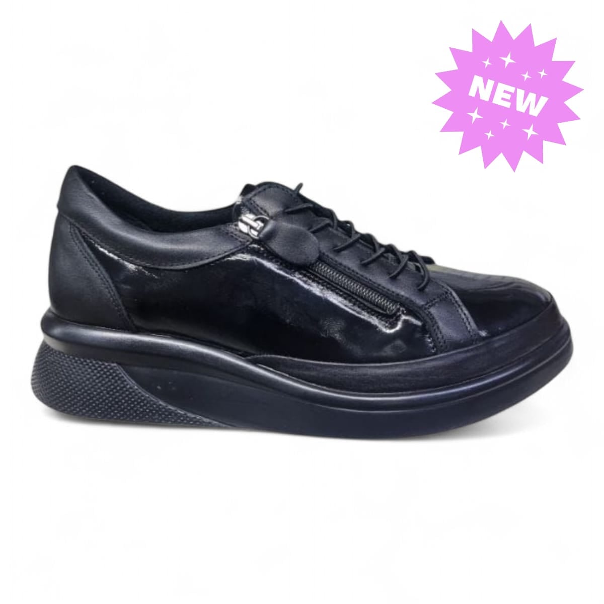 Pantofi Damă Casual Confort Din Piele Naturală 25398