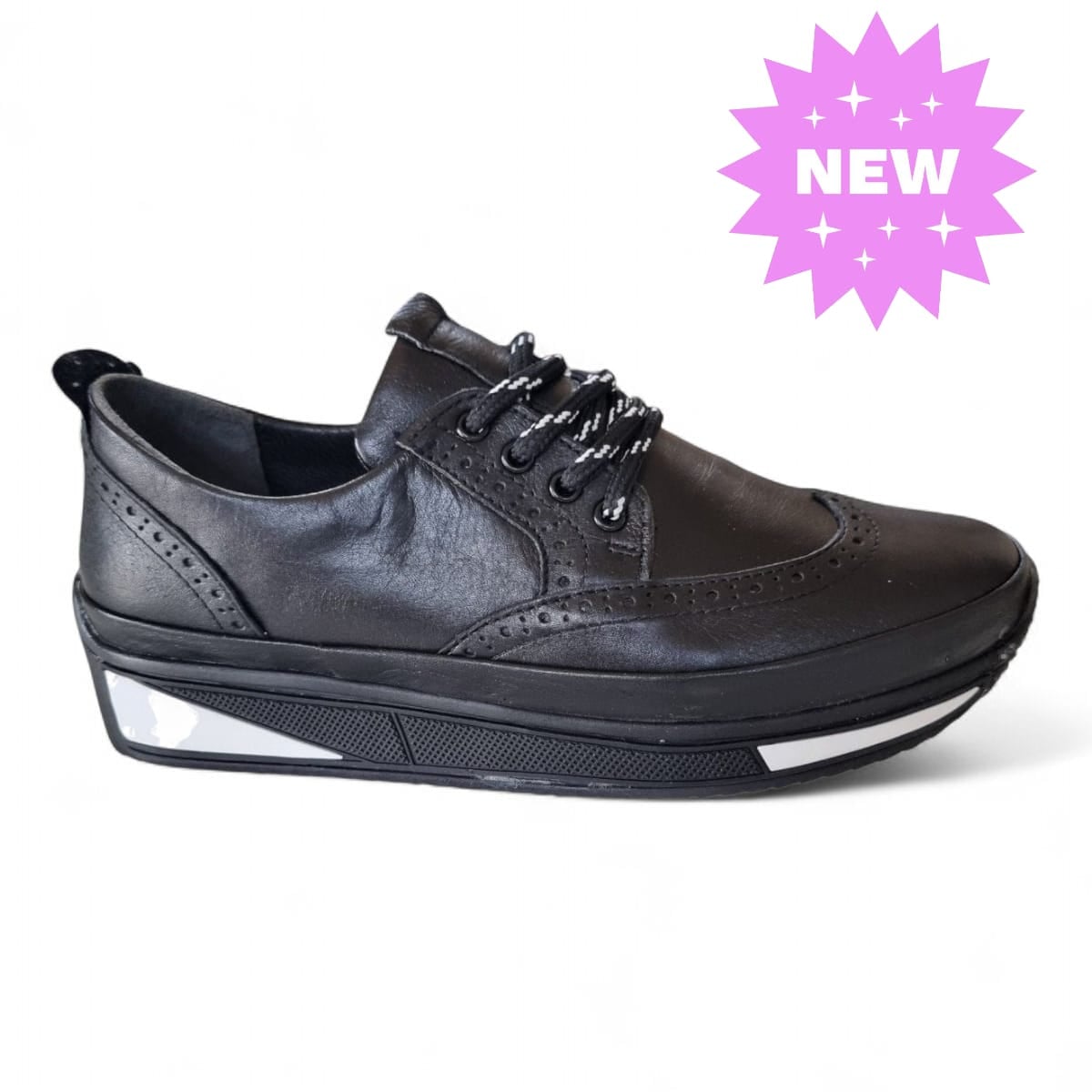 Pantofi Damă Casual Confort Din Piele Naturală 25401