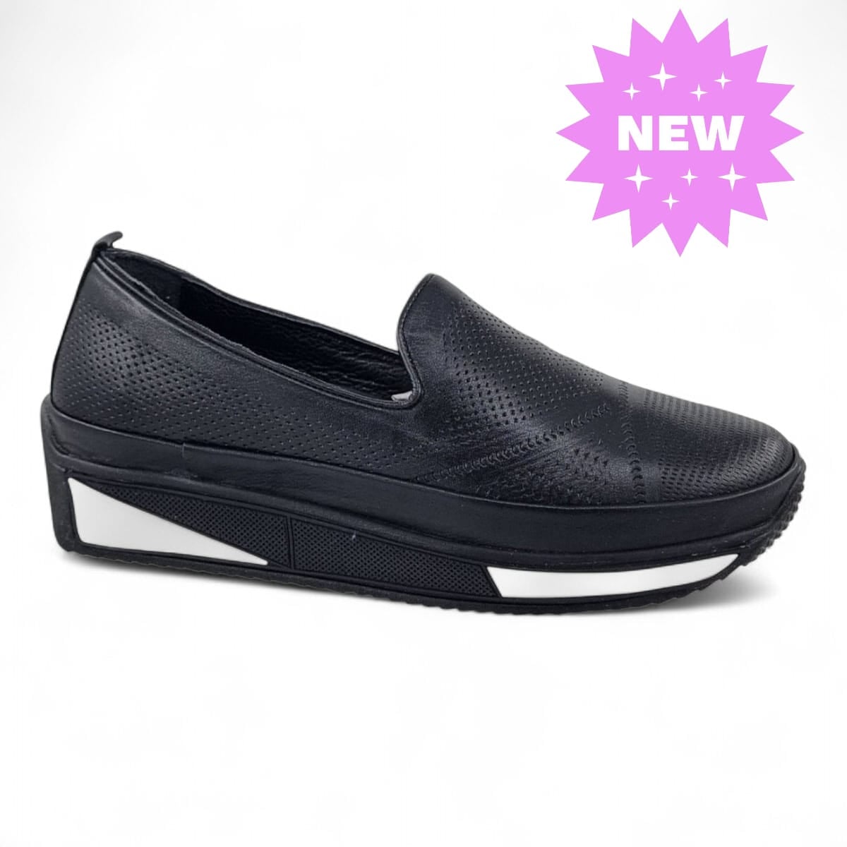 Pantofi Damă Casual Confort Din Piele Naturală 25405