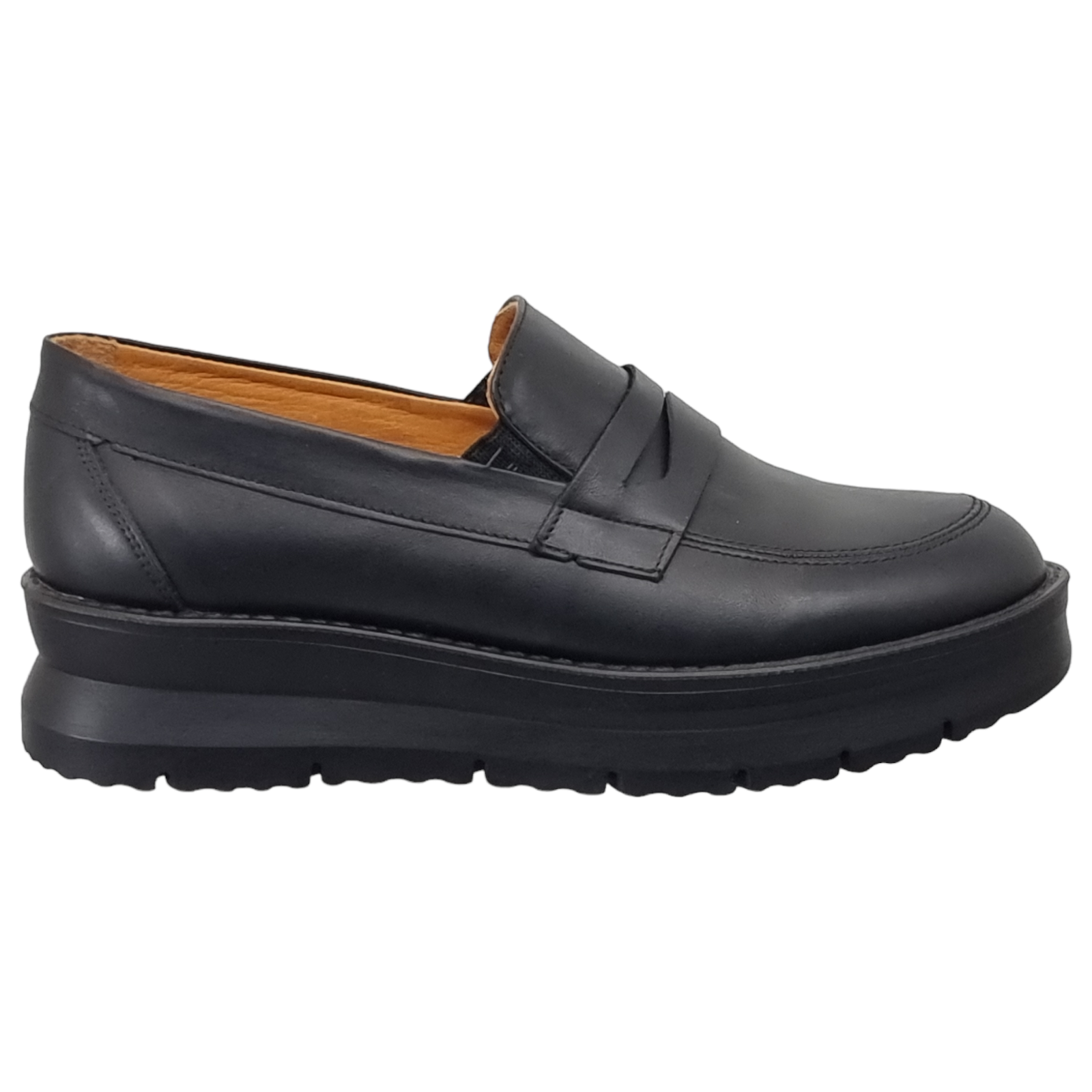 Pantofi Damă Casual Confort Din Piele Naturală Neagră 25136