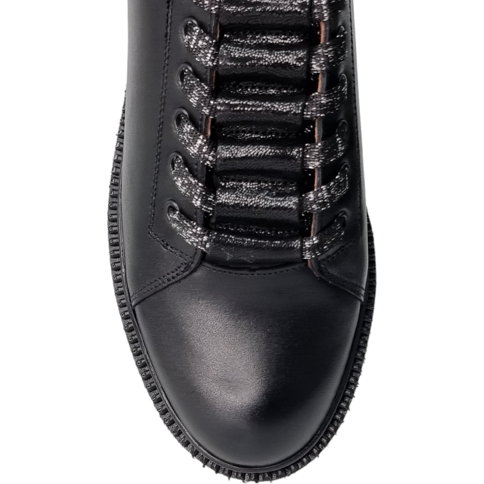 Pantofi Damă Casual Din Piele Naturală Neagră 25170