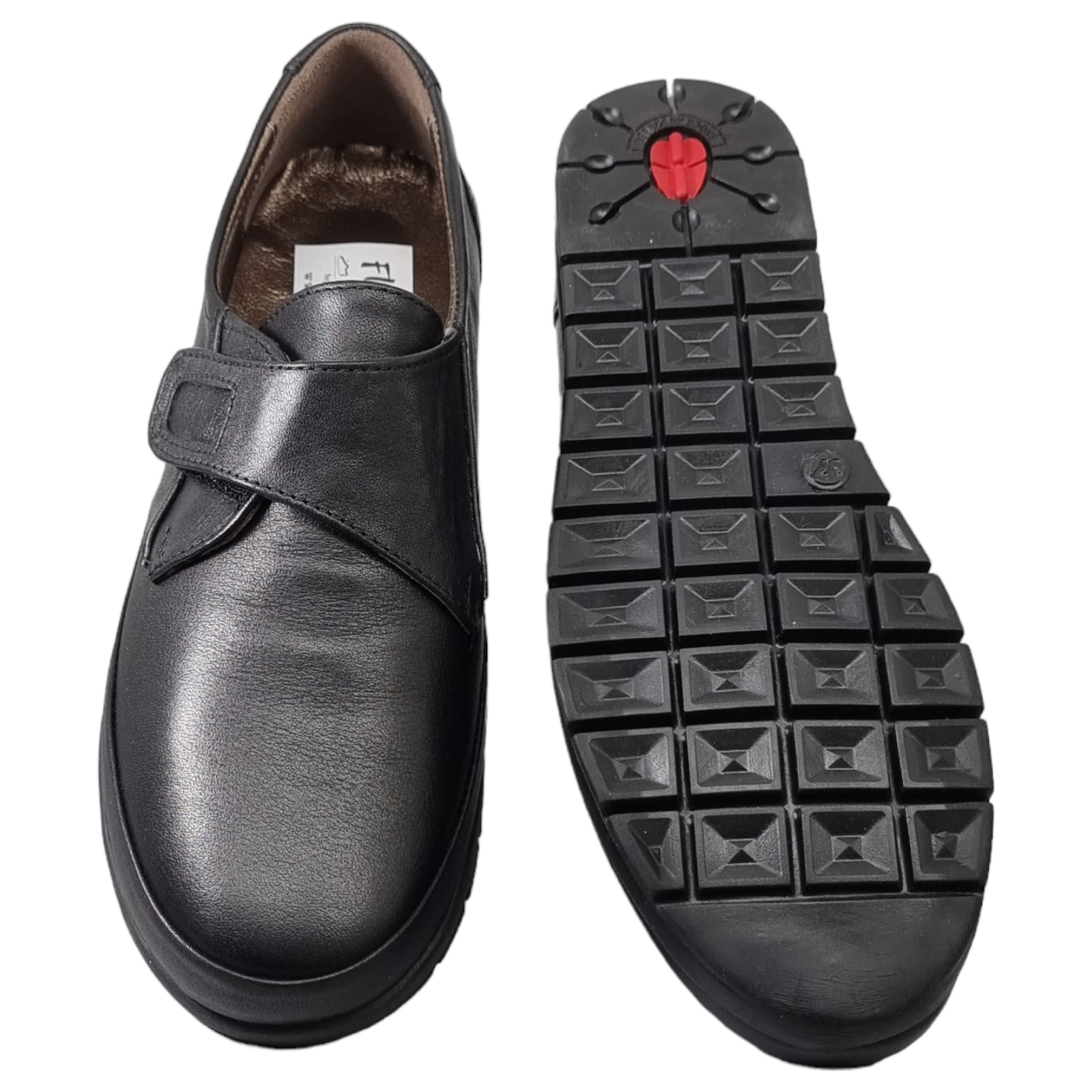 Pantofi Damă Casual Confort Din Piele Naturală Neagră 25151