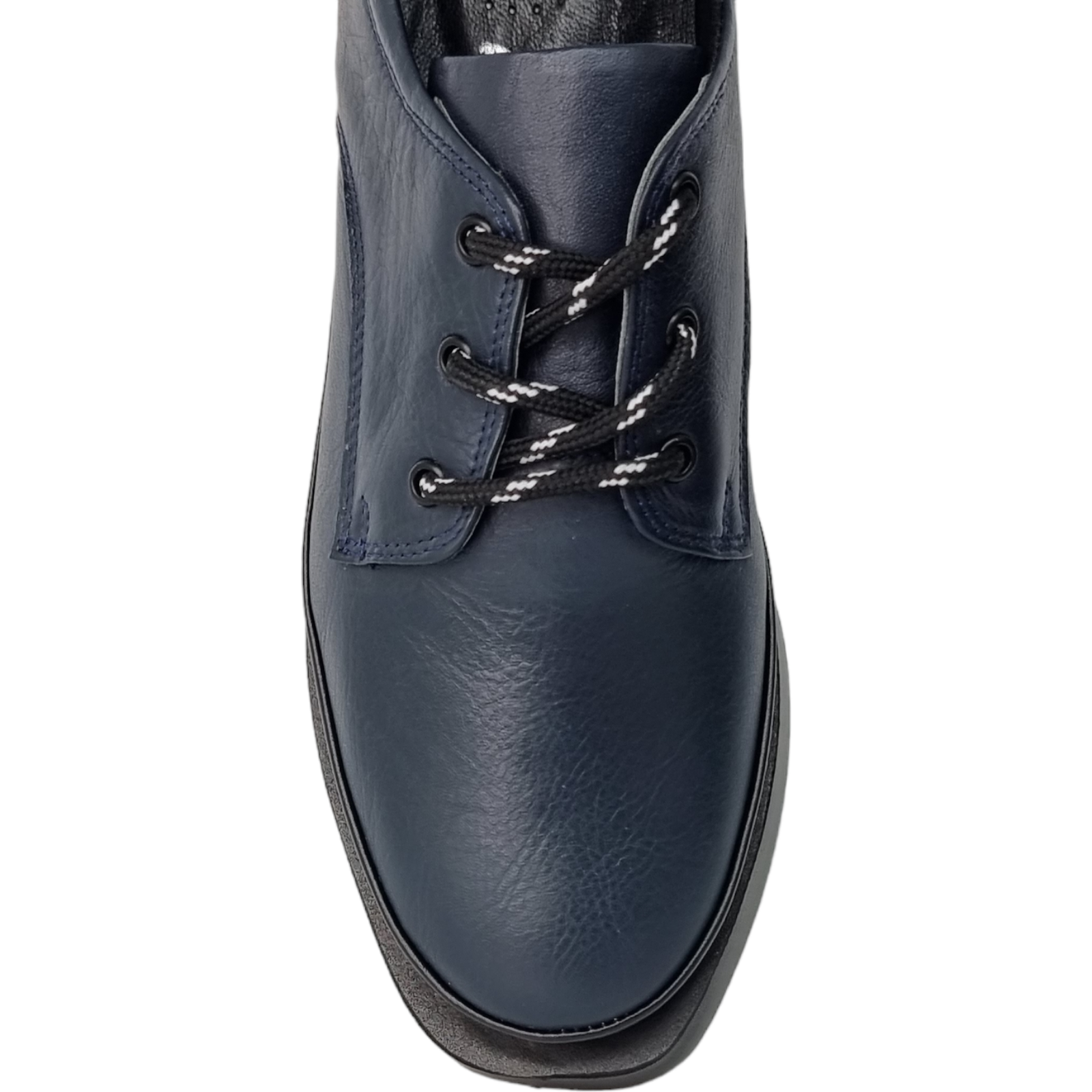 Pantofi Damă Casual Confort Din Piele Naturală Blue 25163