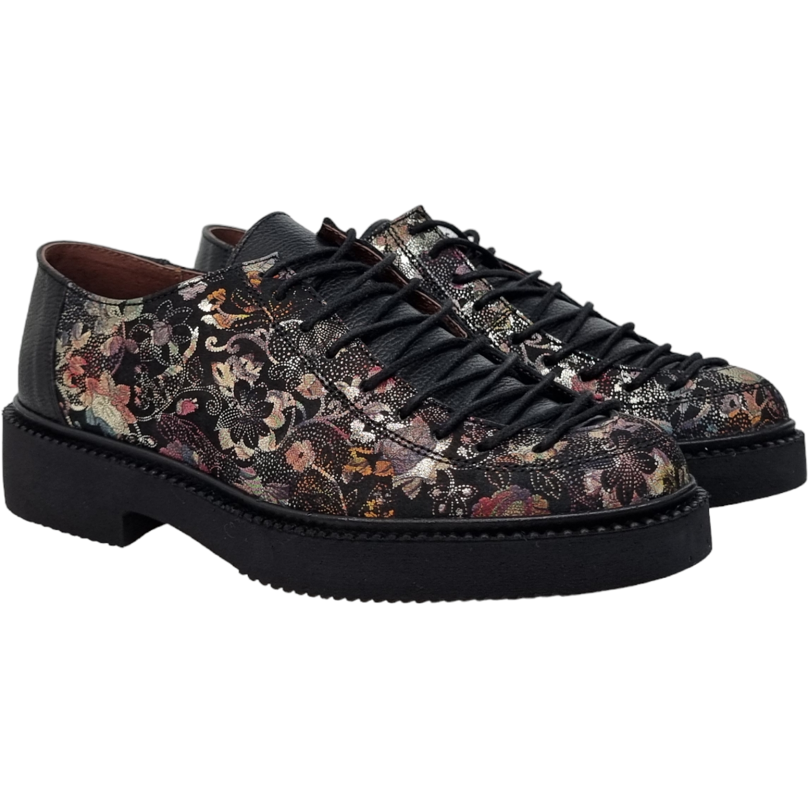 Pantofi Damă Casual Confort Din Piele Naturală Neagră 25231