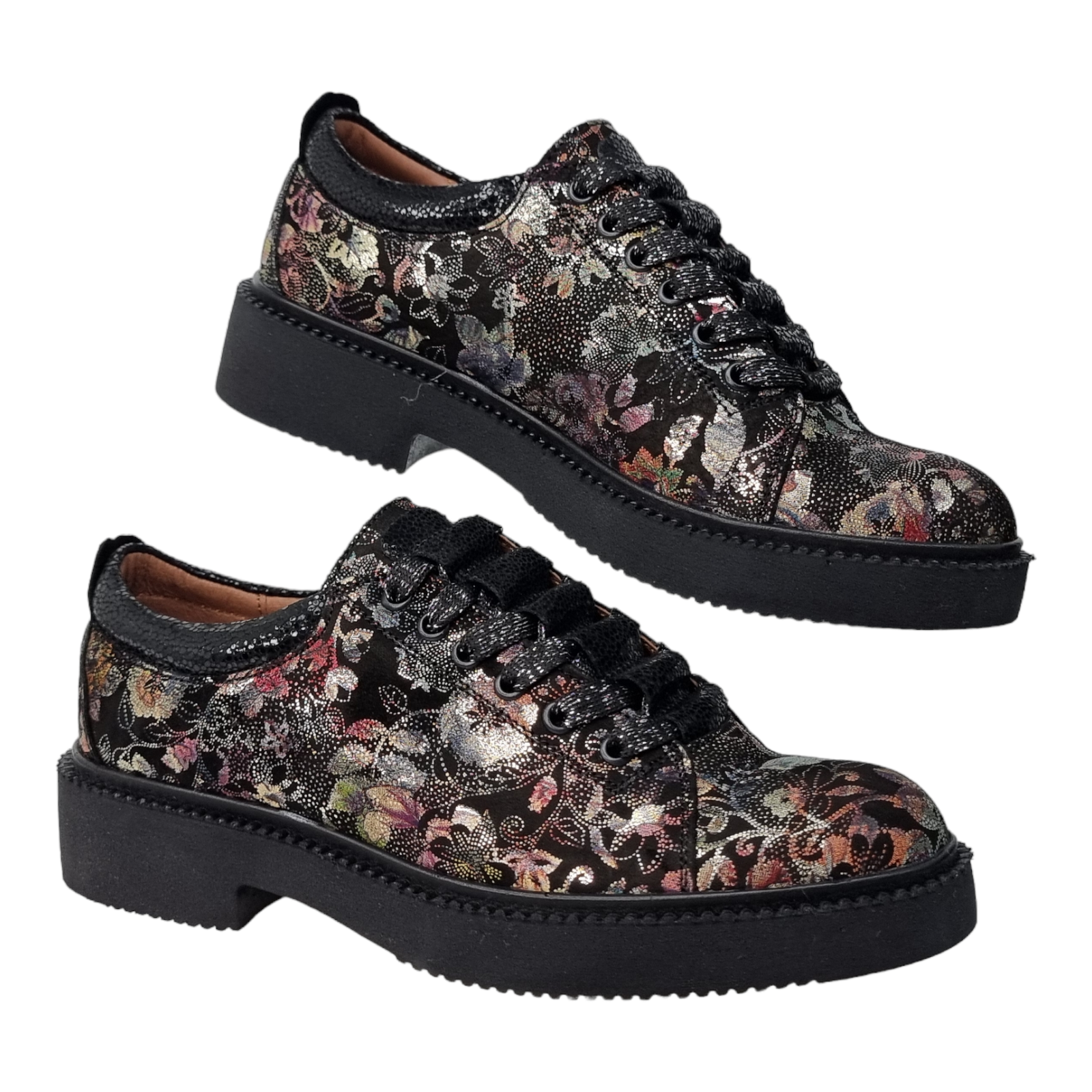 Pantofi Damă Casual Confort Din Piele Naturală Neagră 25176
