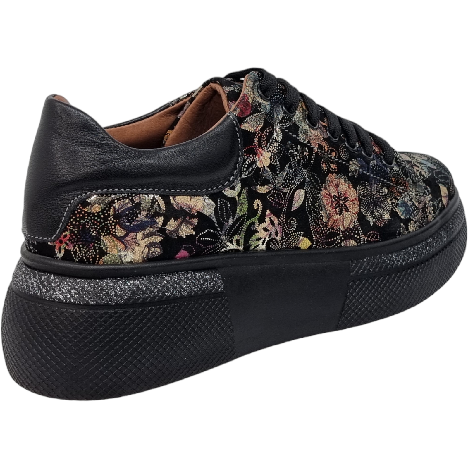 Pantofi Damă Casual Confort Din Piele Naturală Neagră 25180