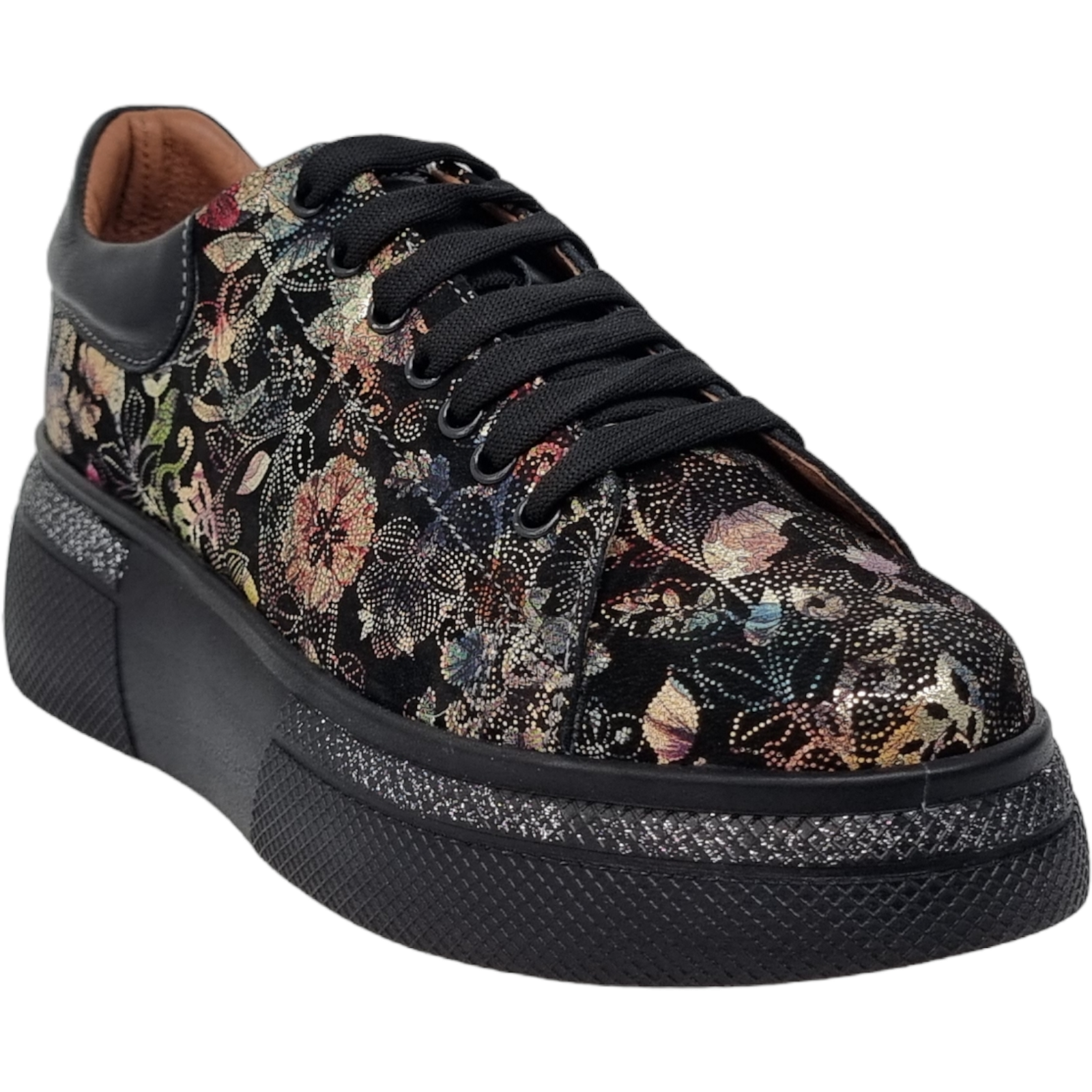 Pantofi Damă Casual Confort Din Piele Naturală Neagră 25180
