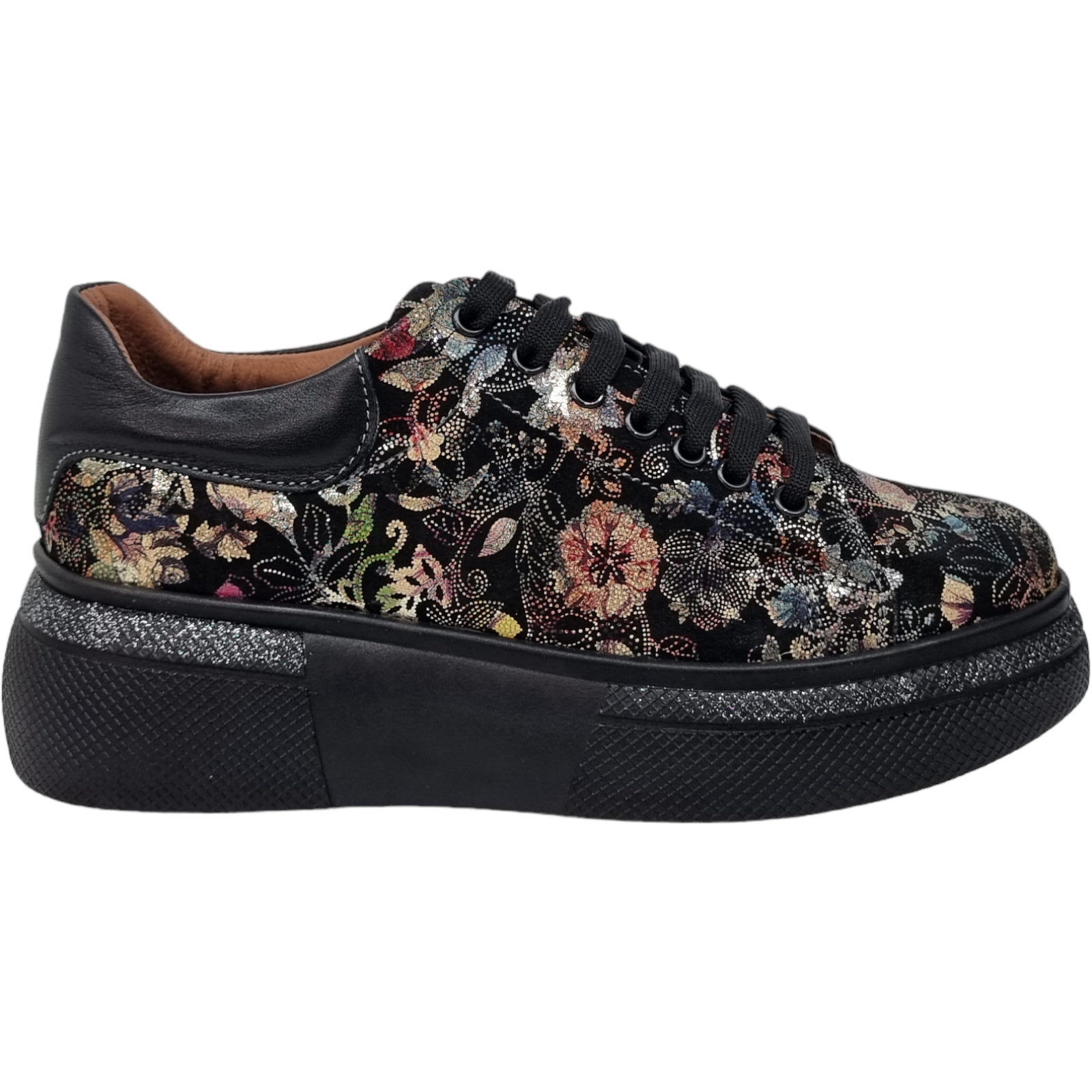 Pantofi Damă Casual Confort Din Piele Naturală Neagră 25180