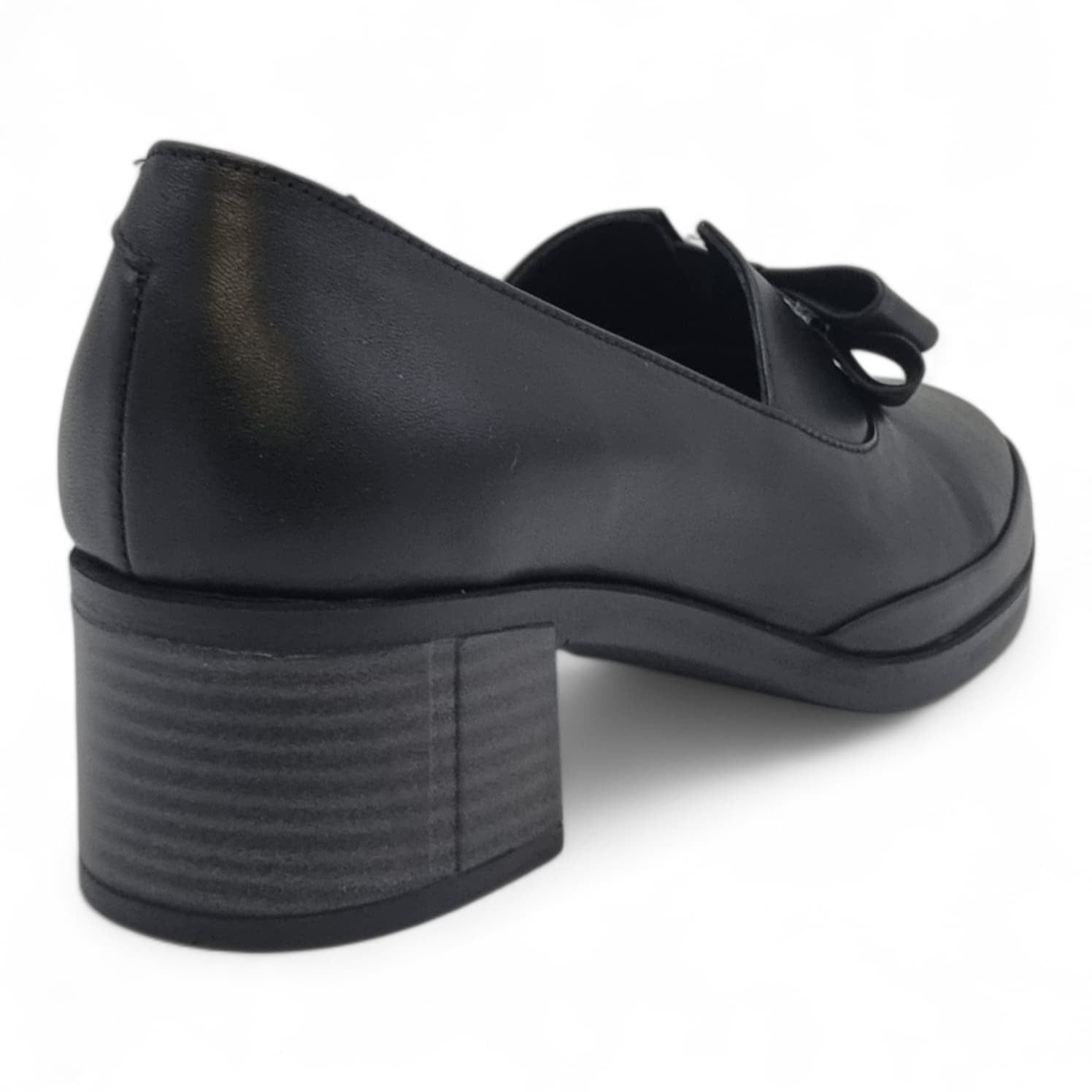Pantofi Damă Casual Confort Din Piele Naturală Neagră 25445