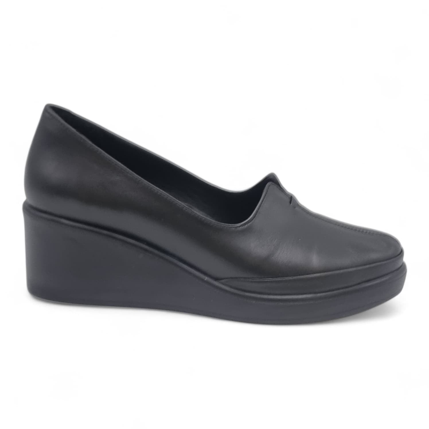 Pantofi Damă Casual Confort Din Piele Naturală Neagră 25449