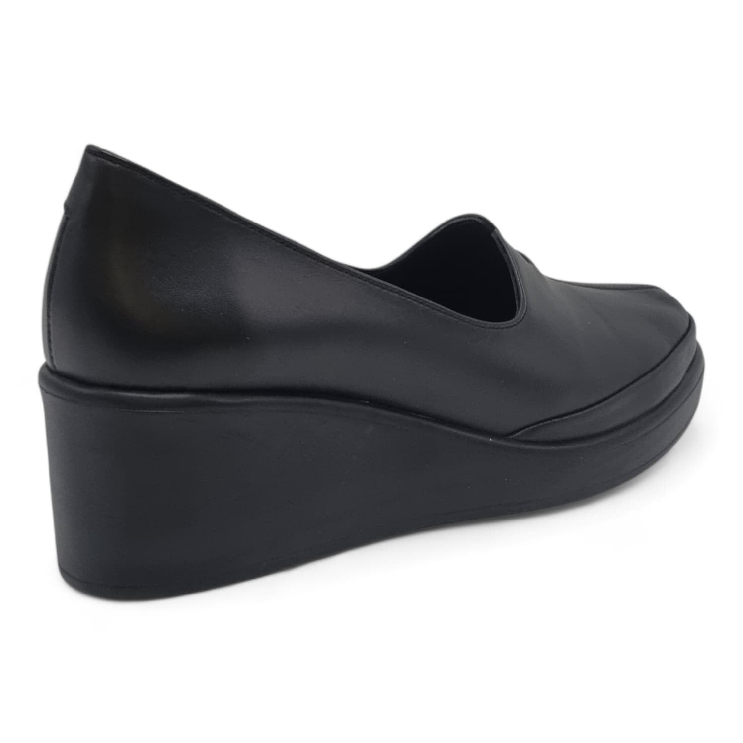 Pantofi Damă Casual Confort Din Piele Naturală Neagră 25449