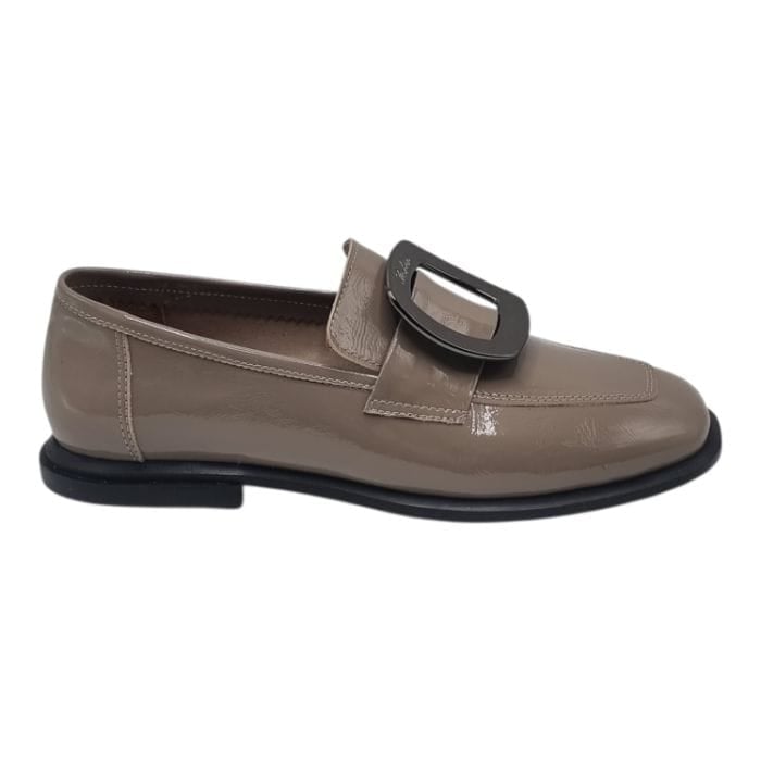 Pantofi Damă Casual Confort Din Piele Naturală Vizon 25453
