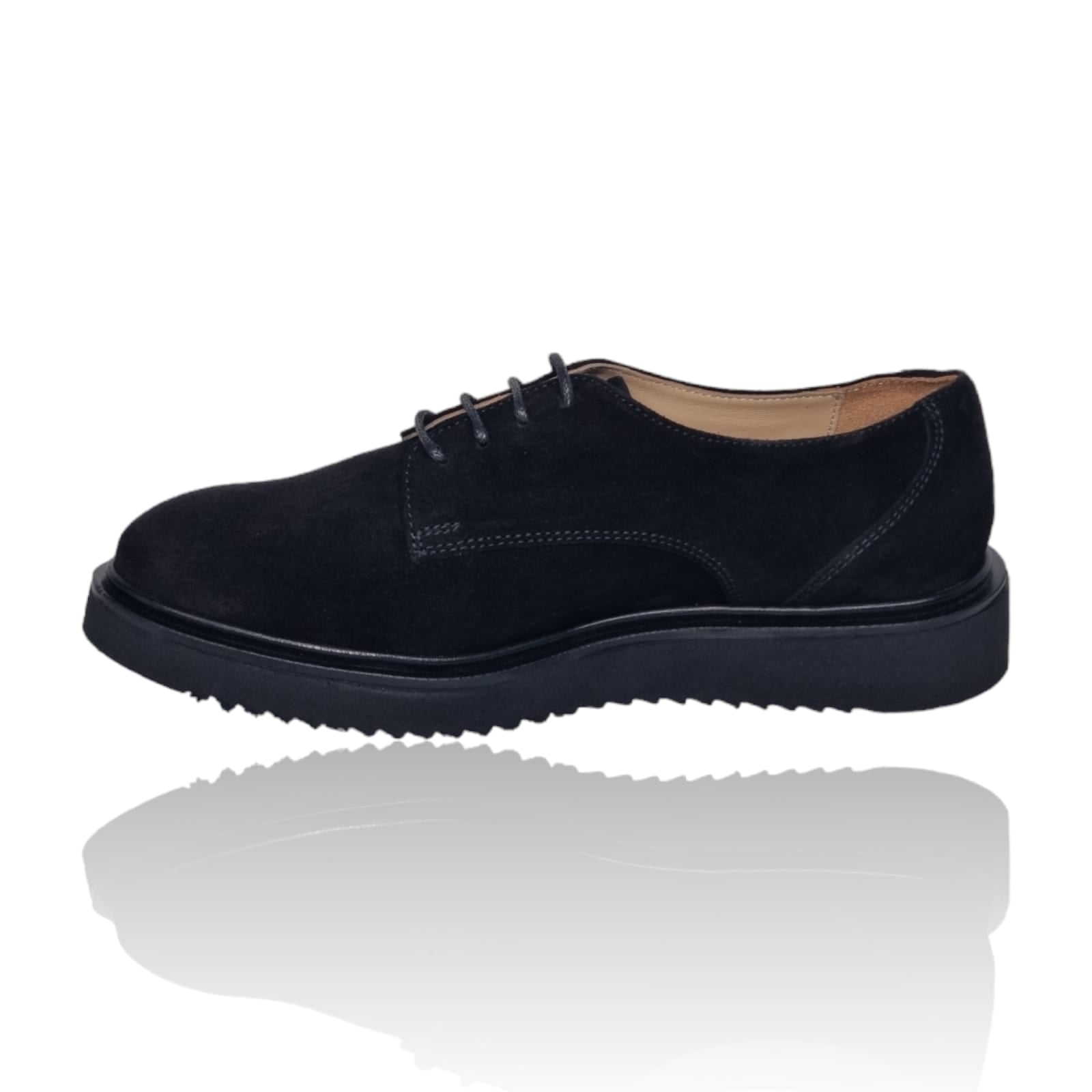 Pantofi Damă Casual Confort Din Piele Naturală Neagră 25164