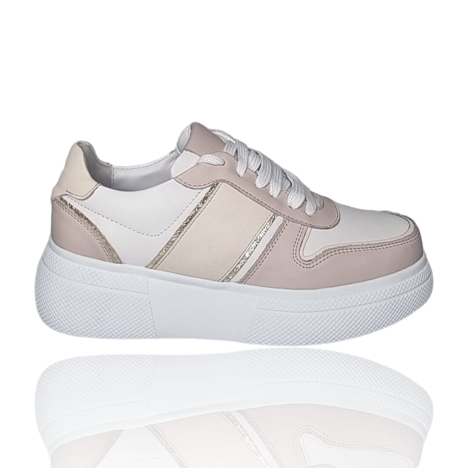 Pantofi Damă Casual Confort Din Piele 25223