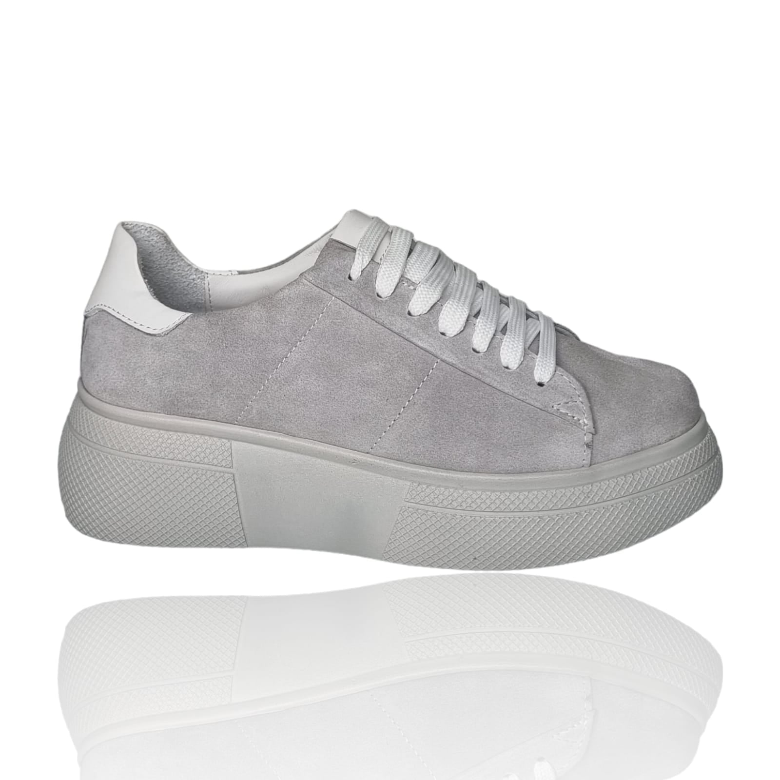 Pantofi Damă Casual Confort Din Piele 25225