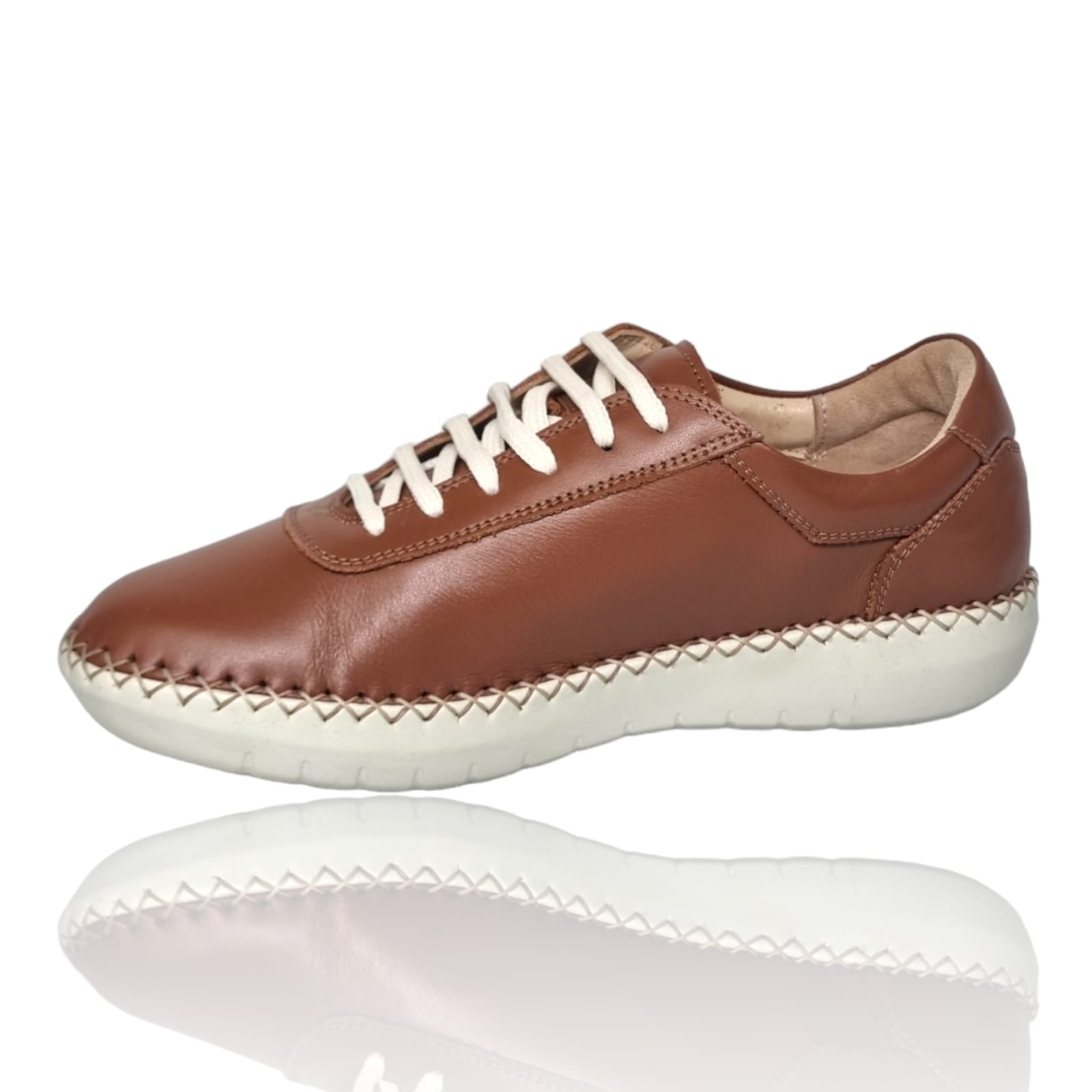 Pantofi Damă Casual Confort Din Piele 25235