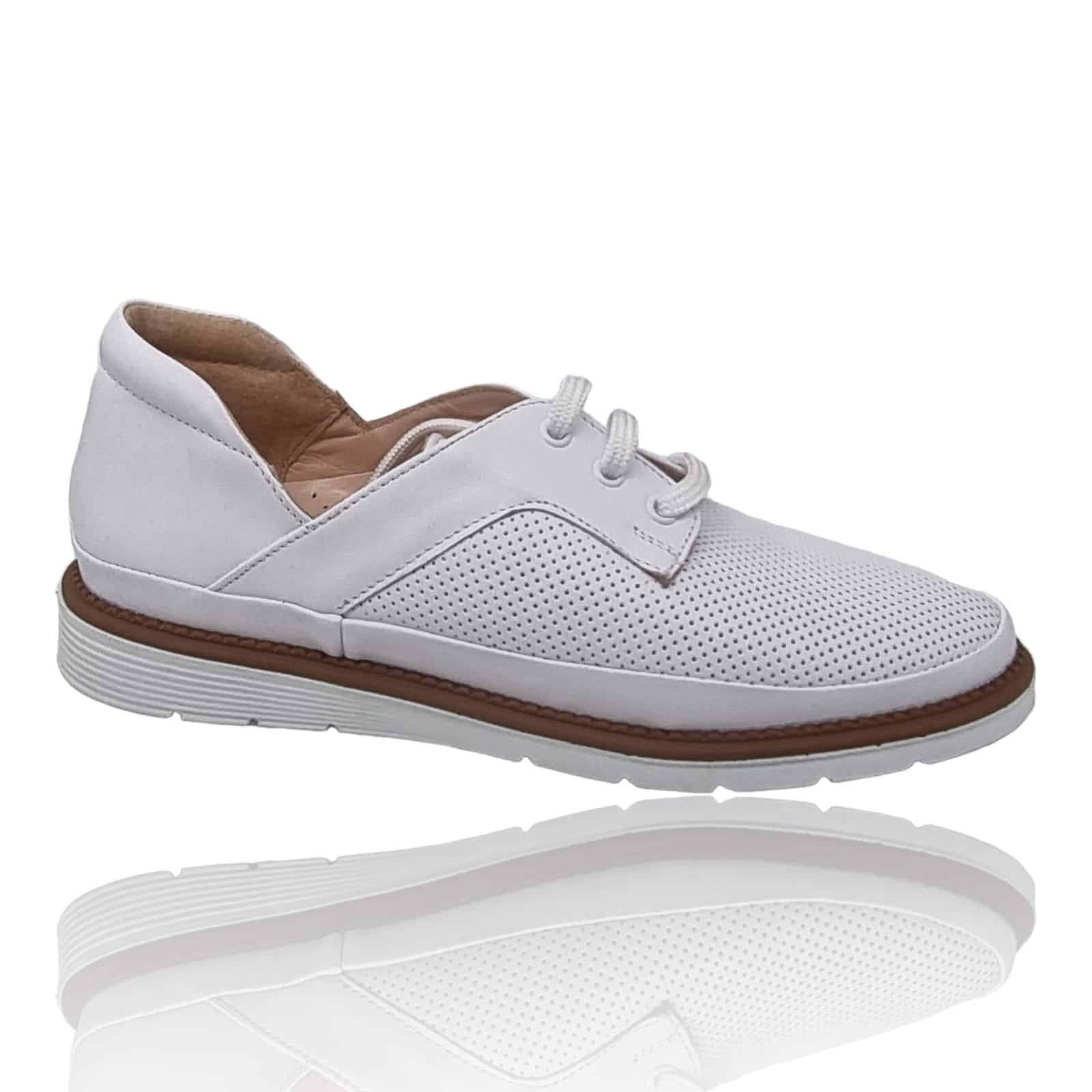 Pantofi Damă Casual Confort Din Piele 25237
