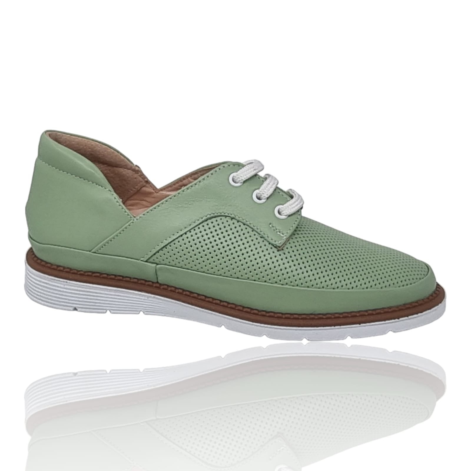 Pantofi Damă Casual Confort Din Piele 25239