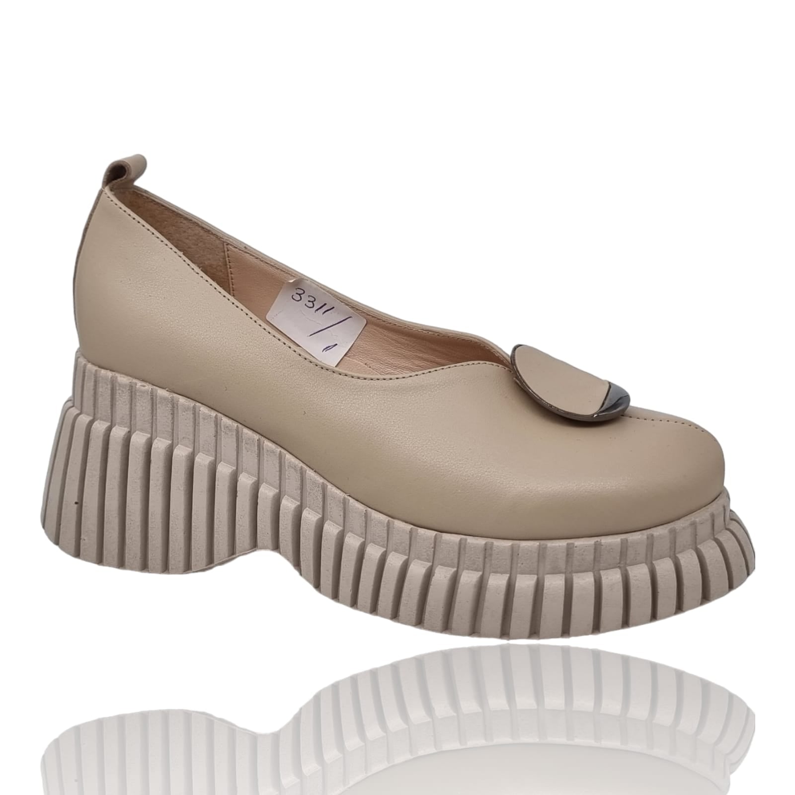 Pantofi Damă Casual Confort Din Piele 25241