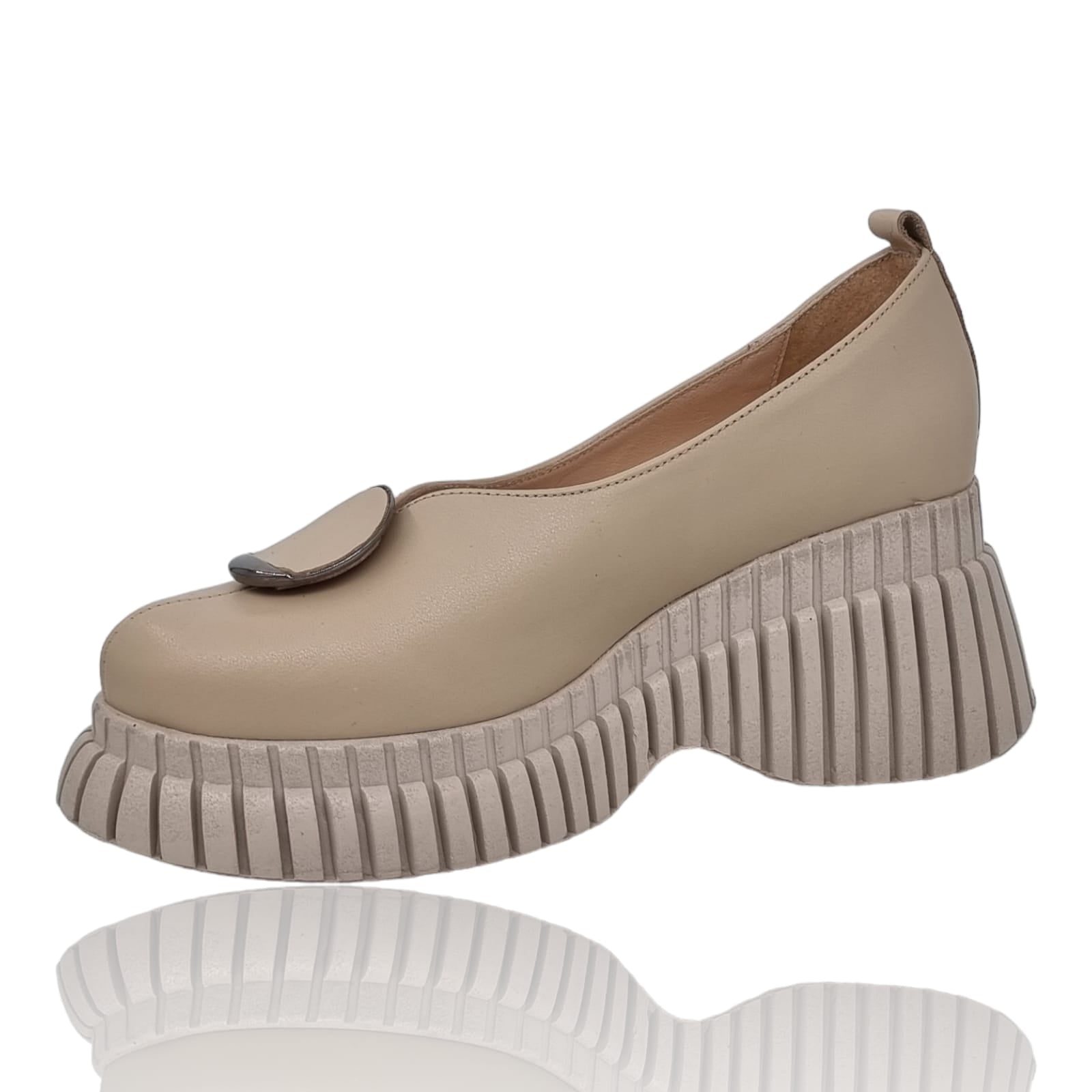 Pantofi Damă Casual Confort Din Piele 25241