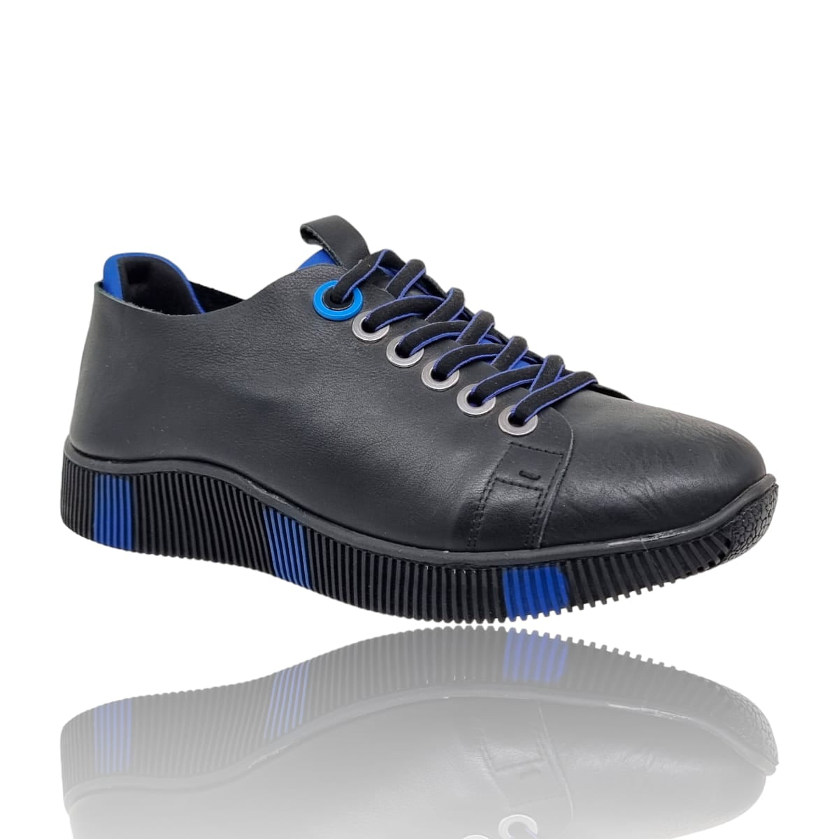 Pantofi Damă Casual Confort Din Piele Negru 25207