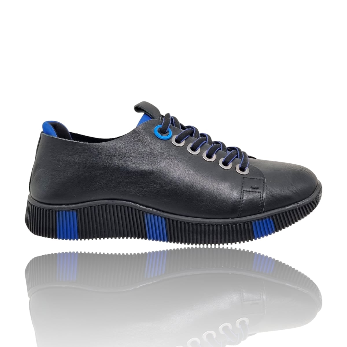 Pantofi Damă Casual Confort Din Piele Negru 25207