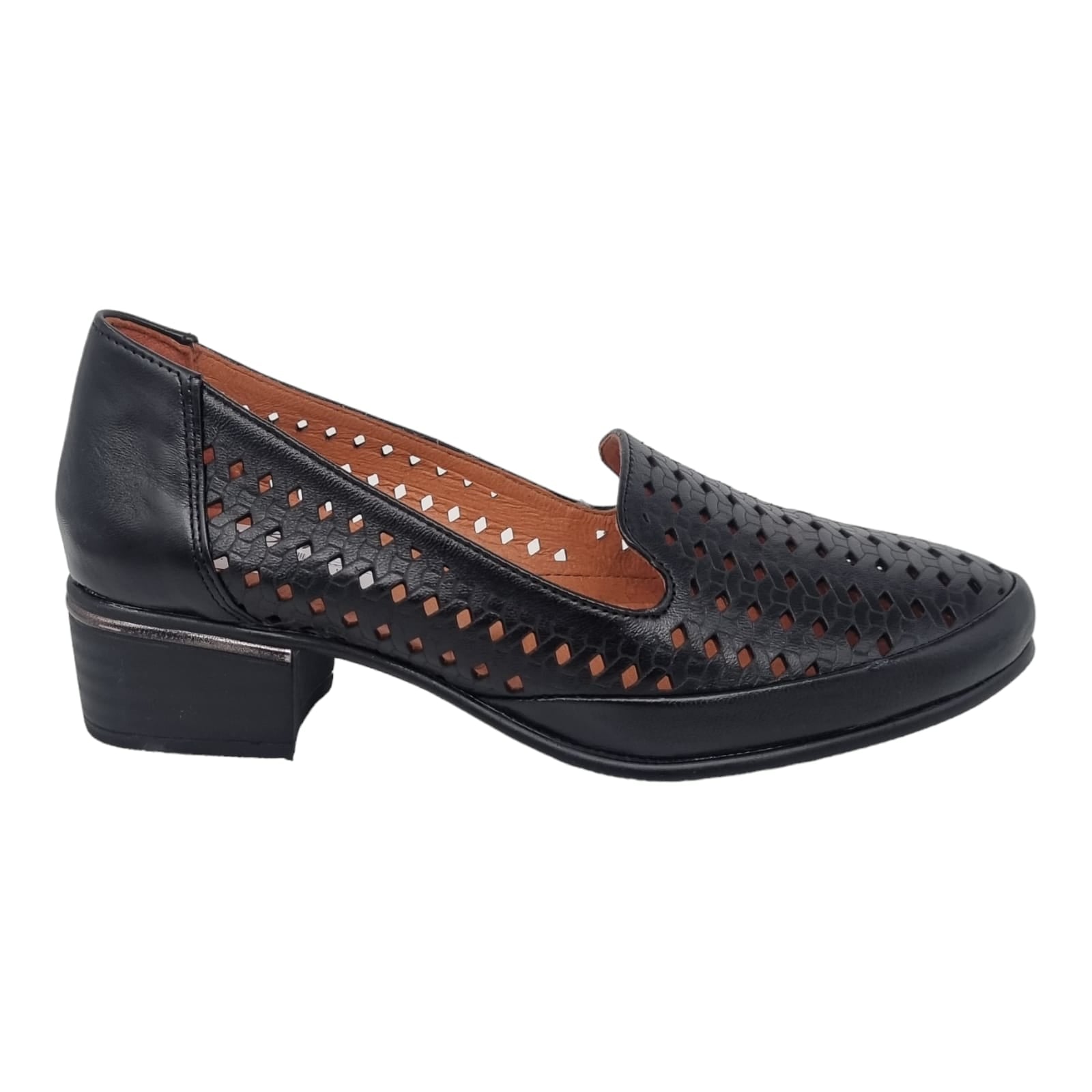 Pantofi Damă Casual Din Piele Naturală Negru 25413