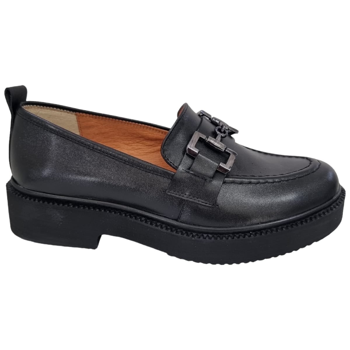 Pantofi Damă Casual Din Piele Naturală Negru 25188