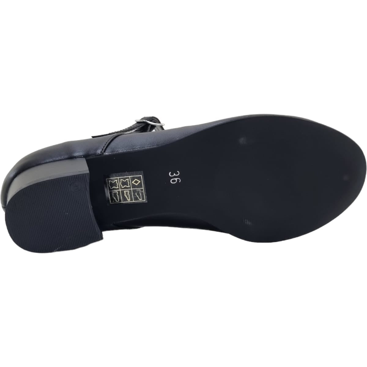 Pantofi Damă Din Piele Naturală Neagră 20248
