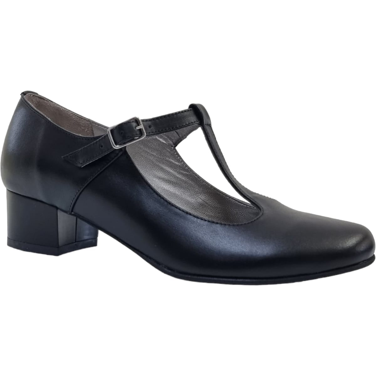 Pantofi Damă Din Piele Naturală Neagră 20248