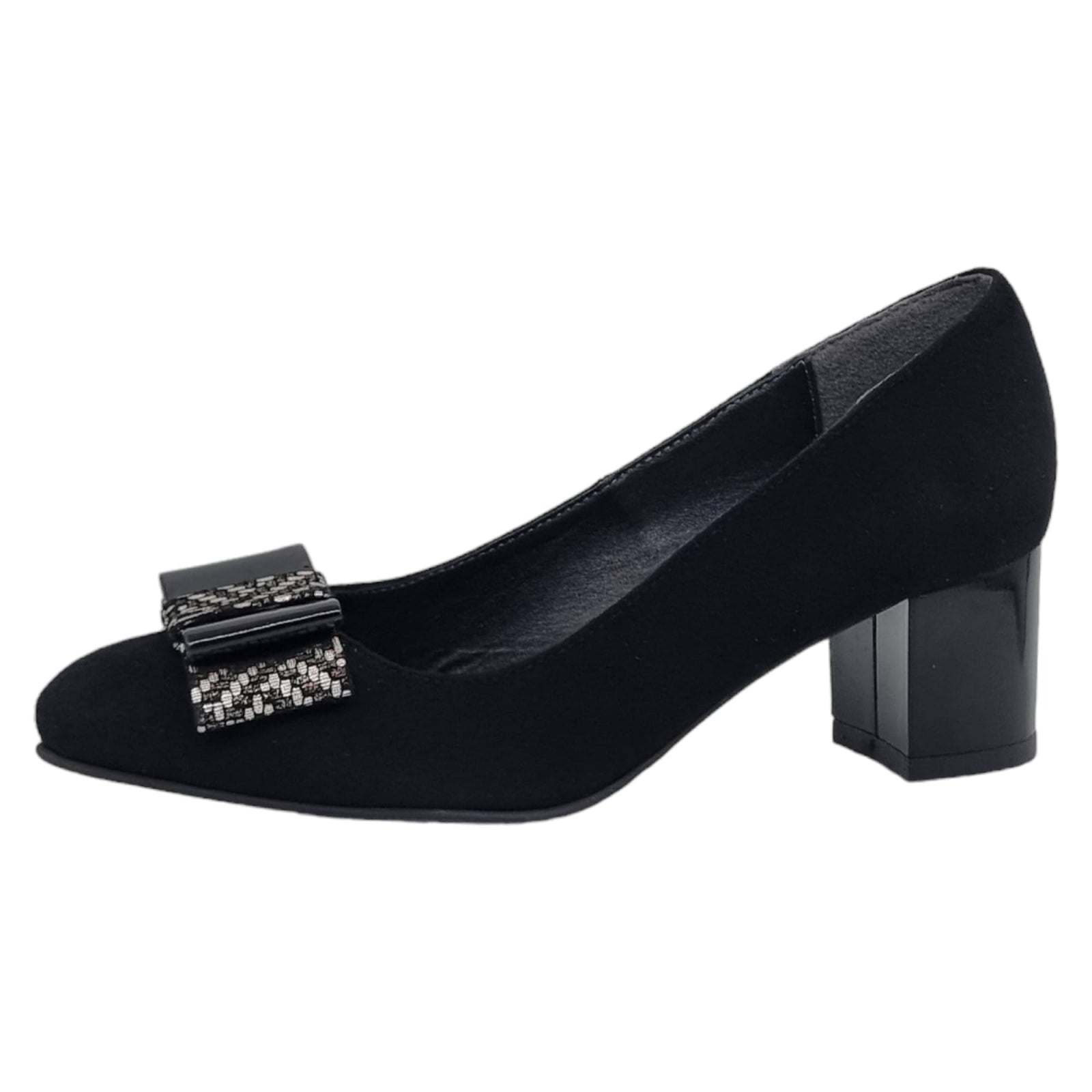 Pantofi Damă Eleganți Din Piele Naturală Negru Vel 20550