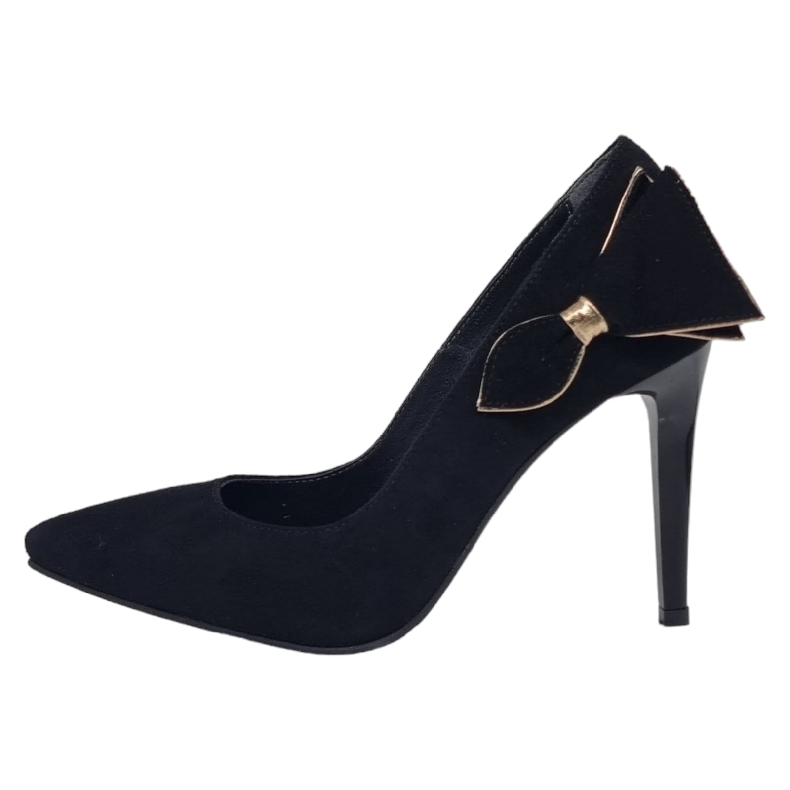 Pantofi Damă Eleganți Din Piele Naturală Negru Vel 20552