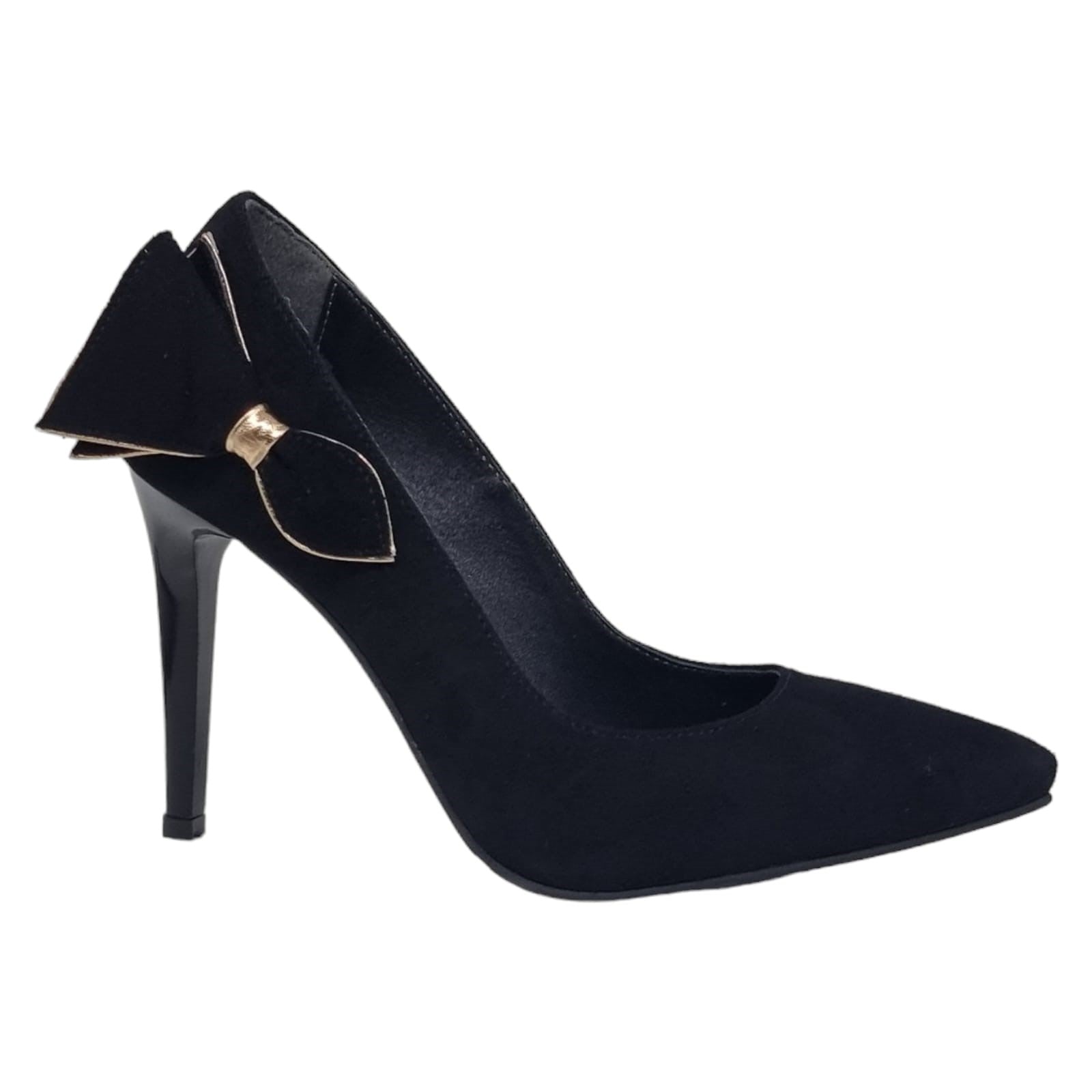 Pantofi Damă Eleganți Din Piele Naturală Negru Vel 20552