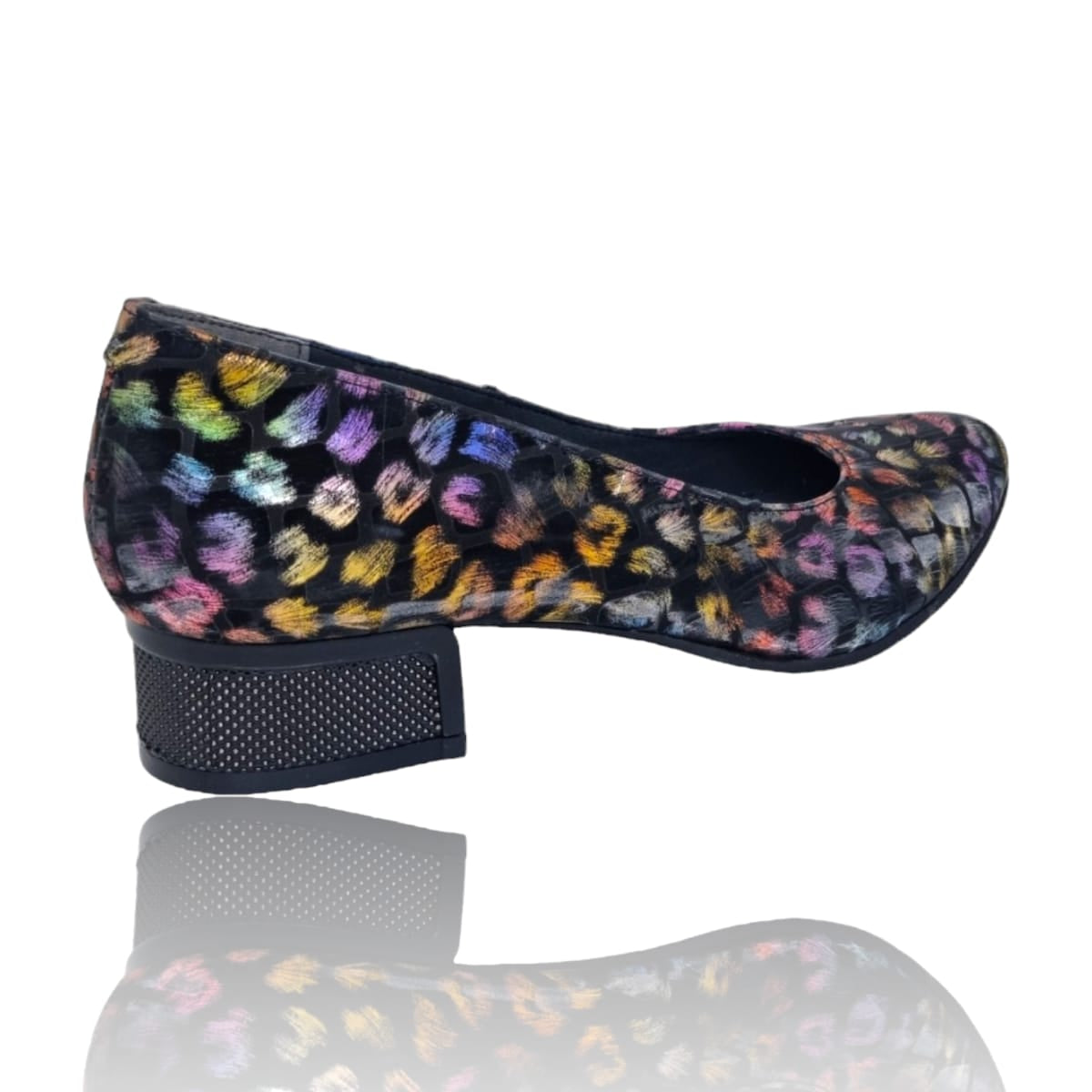 Pantofi Damă Eleganți Din Piele Naturală Neagră Color 20583