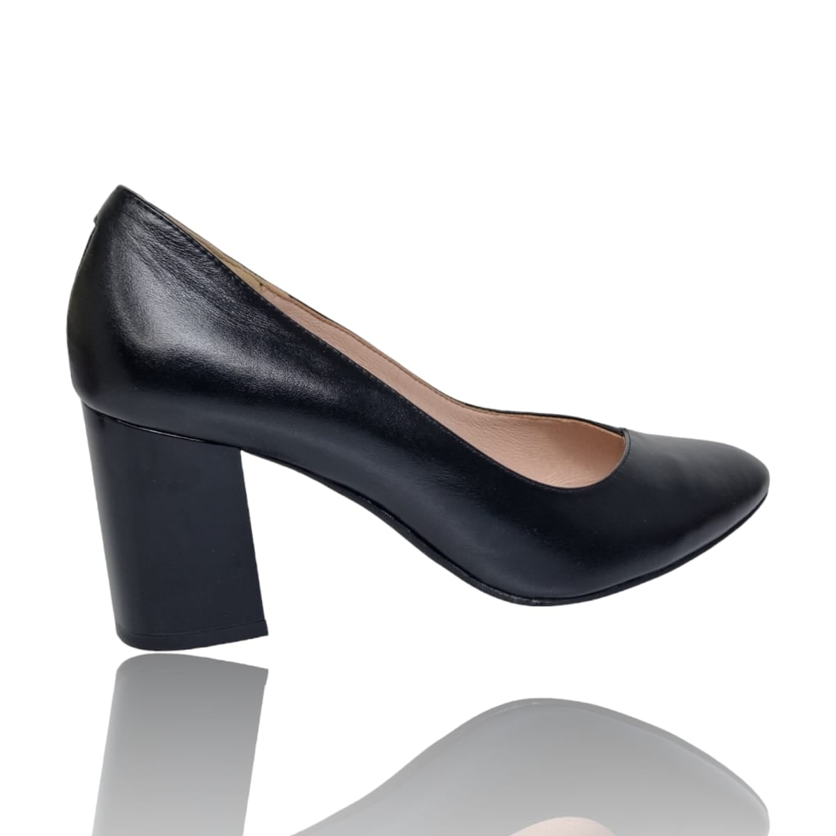 Pantofi Damă Eleganți Din Piele Naturală Neagră 20644