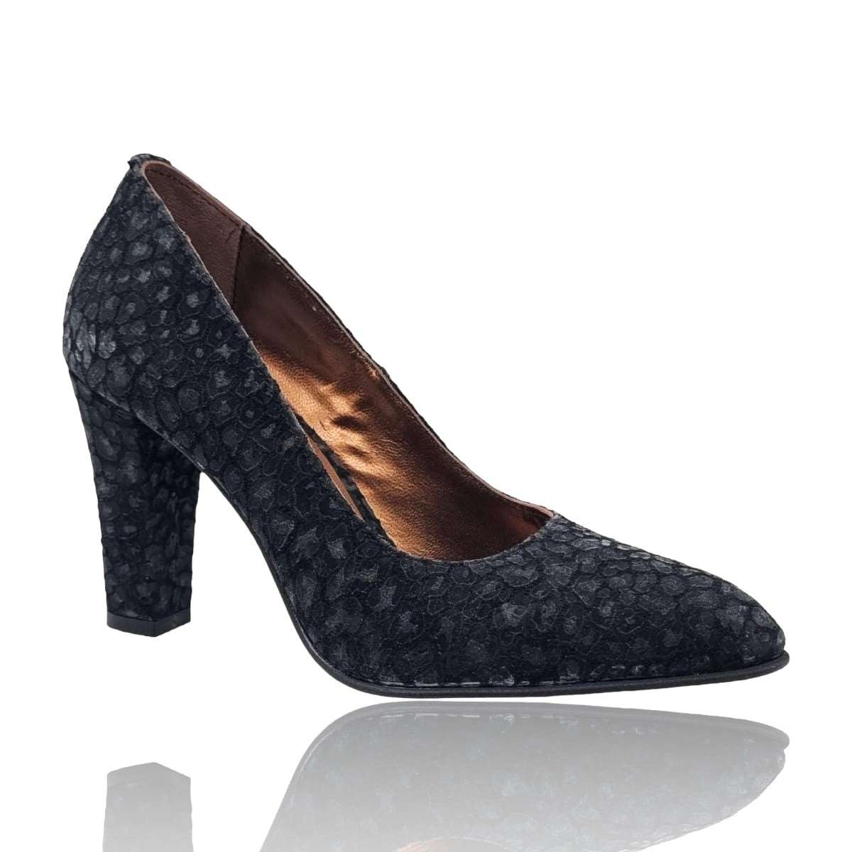 Pantofi Damă Eleganți Din Piele Naturală Neagră 20736