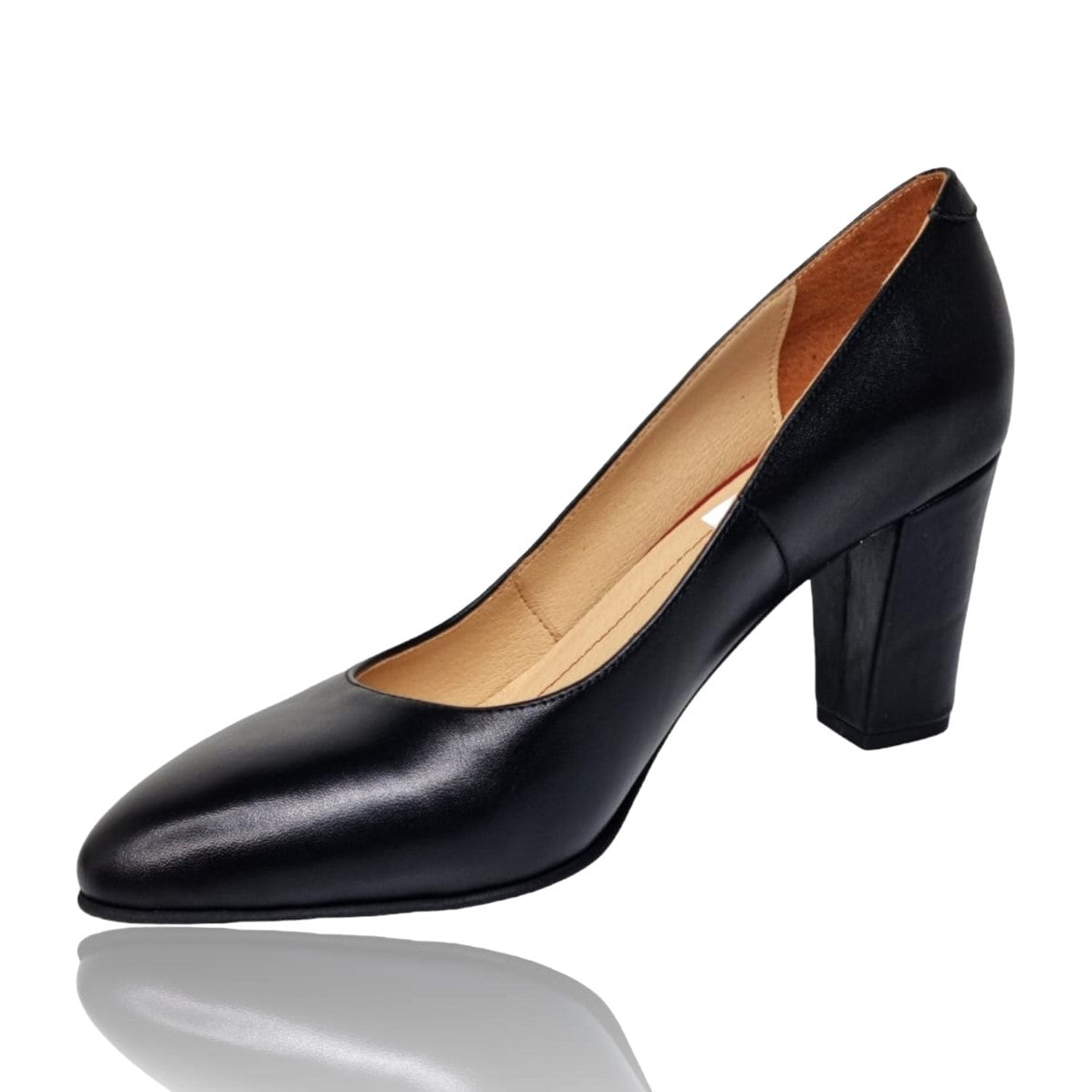 Pantofi Damă Eleganți Din Piele Naturală Neagră 20753