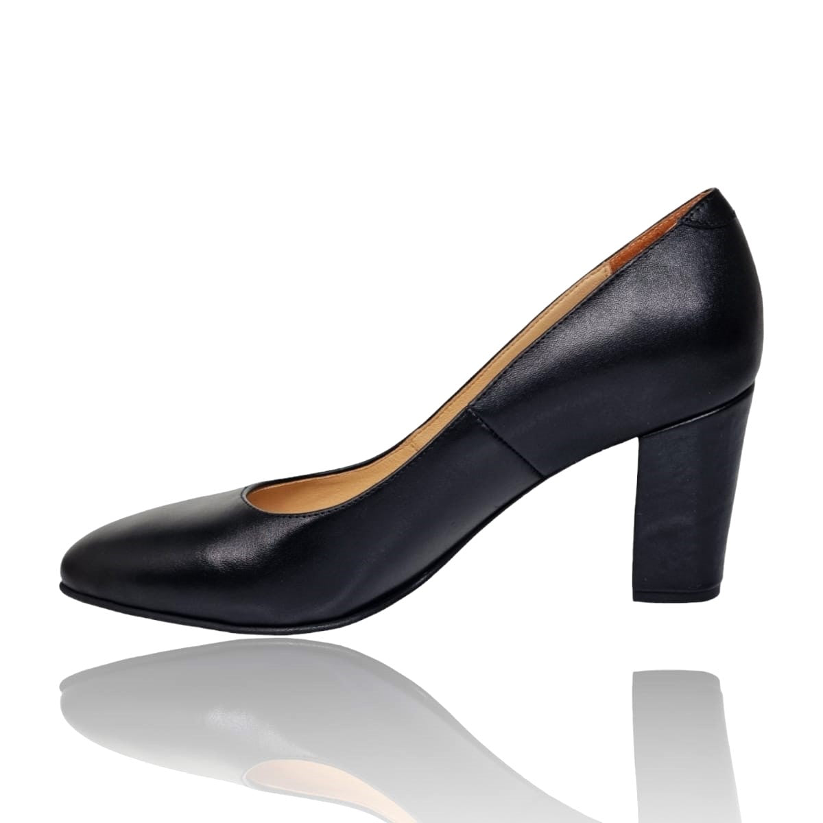 Pantofi Damă Eleganți Din Piele Naturală Neagră 20753