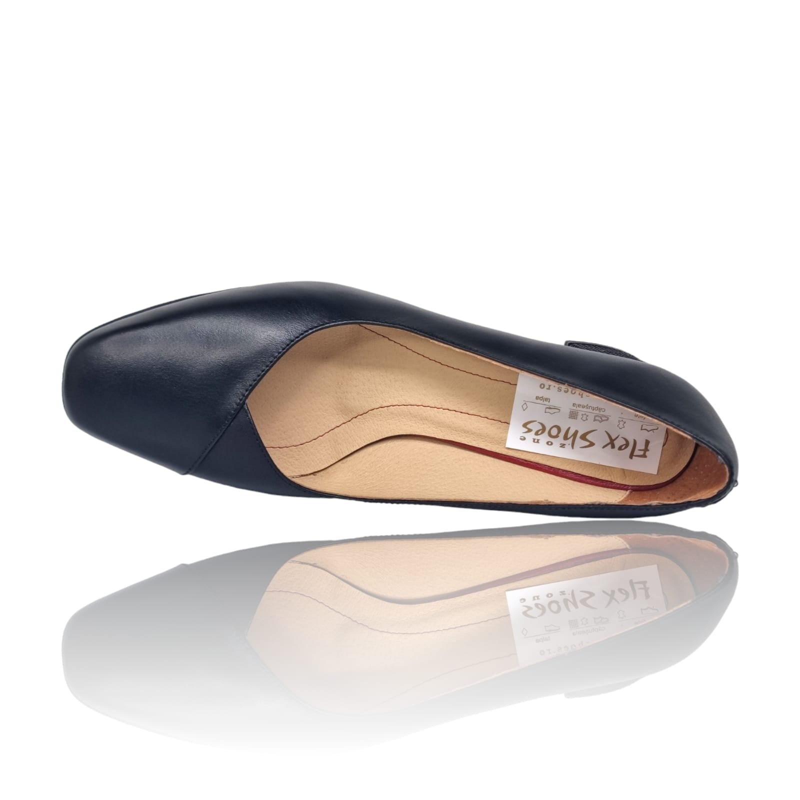 Pantofi Damă Eleganți Din Piele Naturală Neagră 20755
