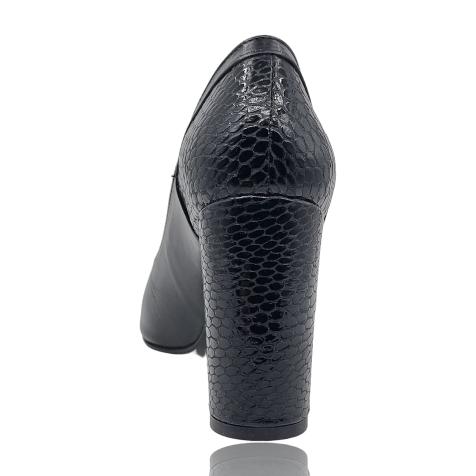 Pantofi Damă Eleganți Din Piele Naturală Neagră 20759