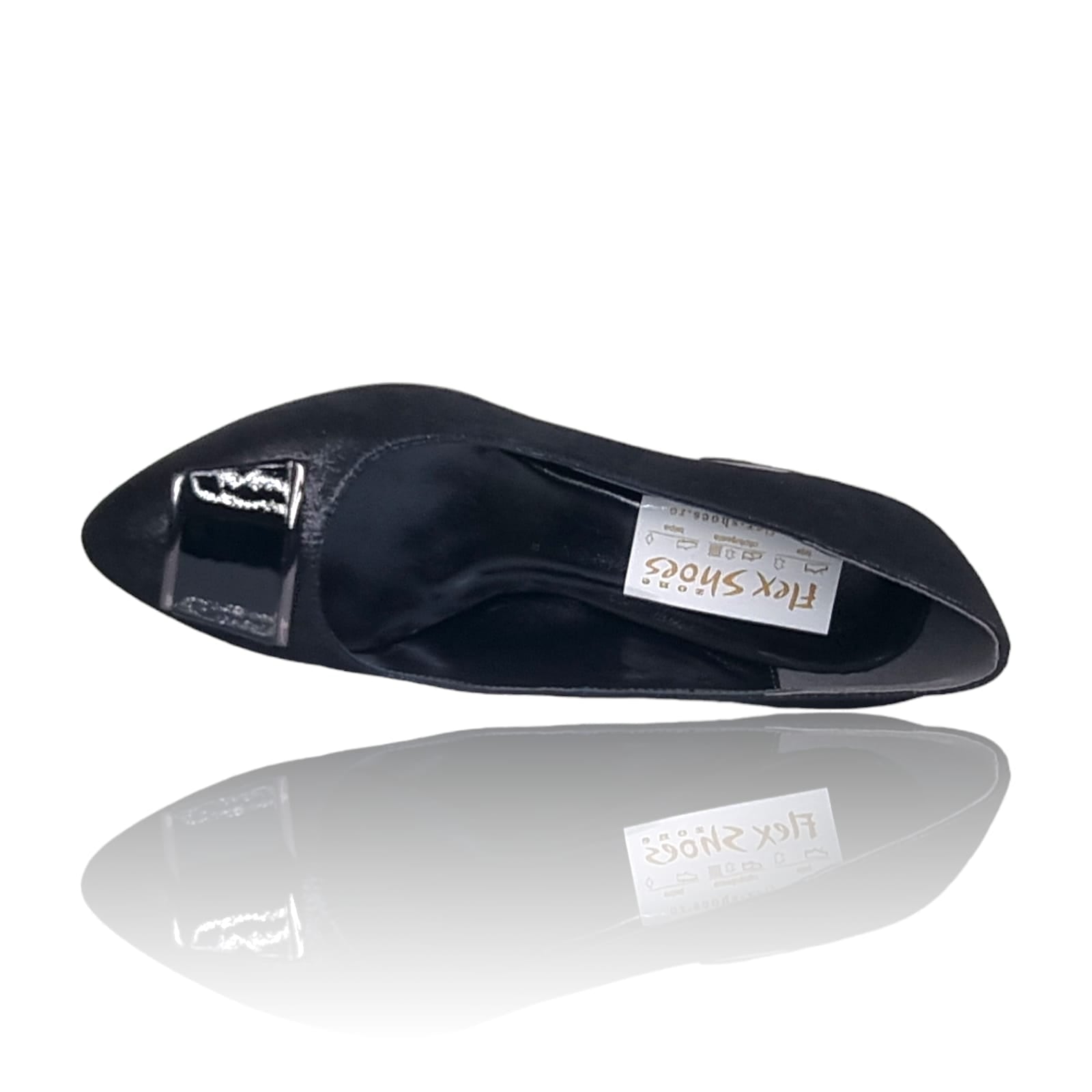 Pantofi Damă Eleganți Din Piele Naturală Neagră 20772