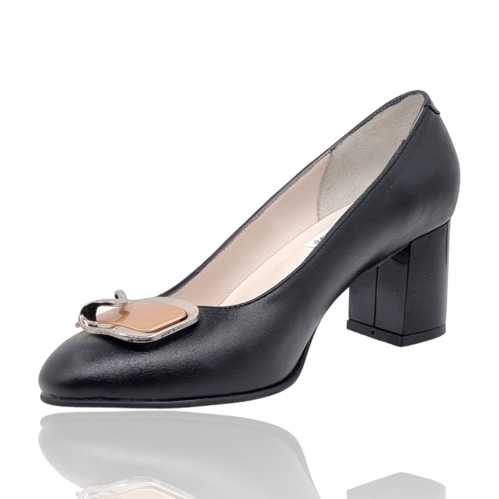 Pantofi Damă Eleganți Din Piele Naturală Neagră 20775