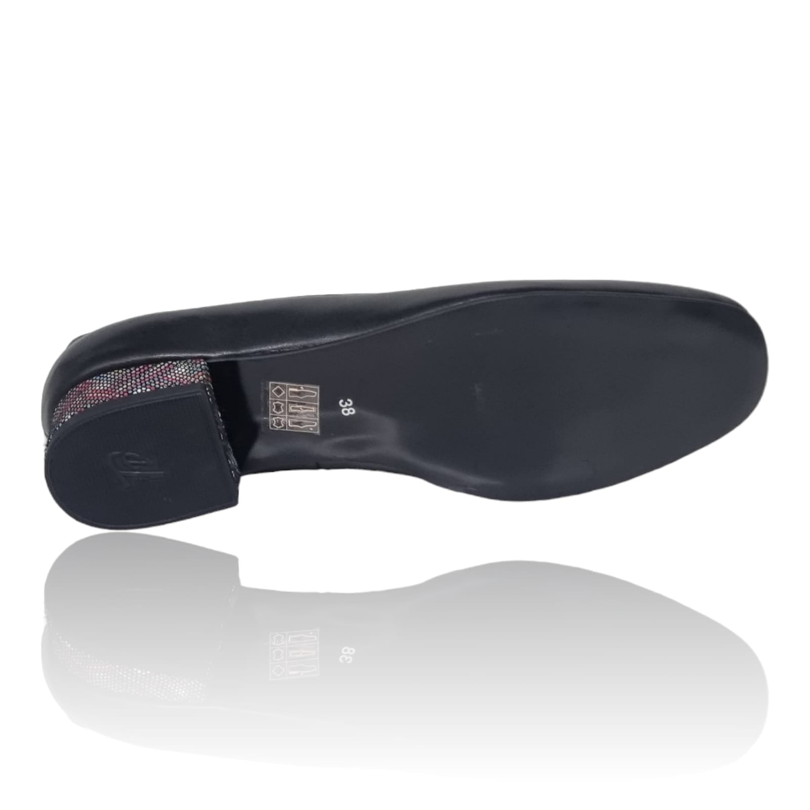 Pantofi Damă Eleganți Din Piele Naturală Neagră 20822